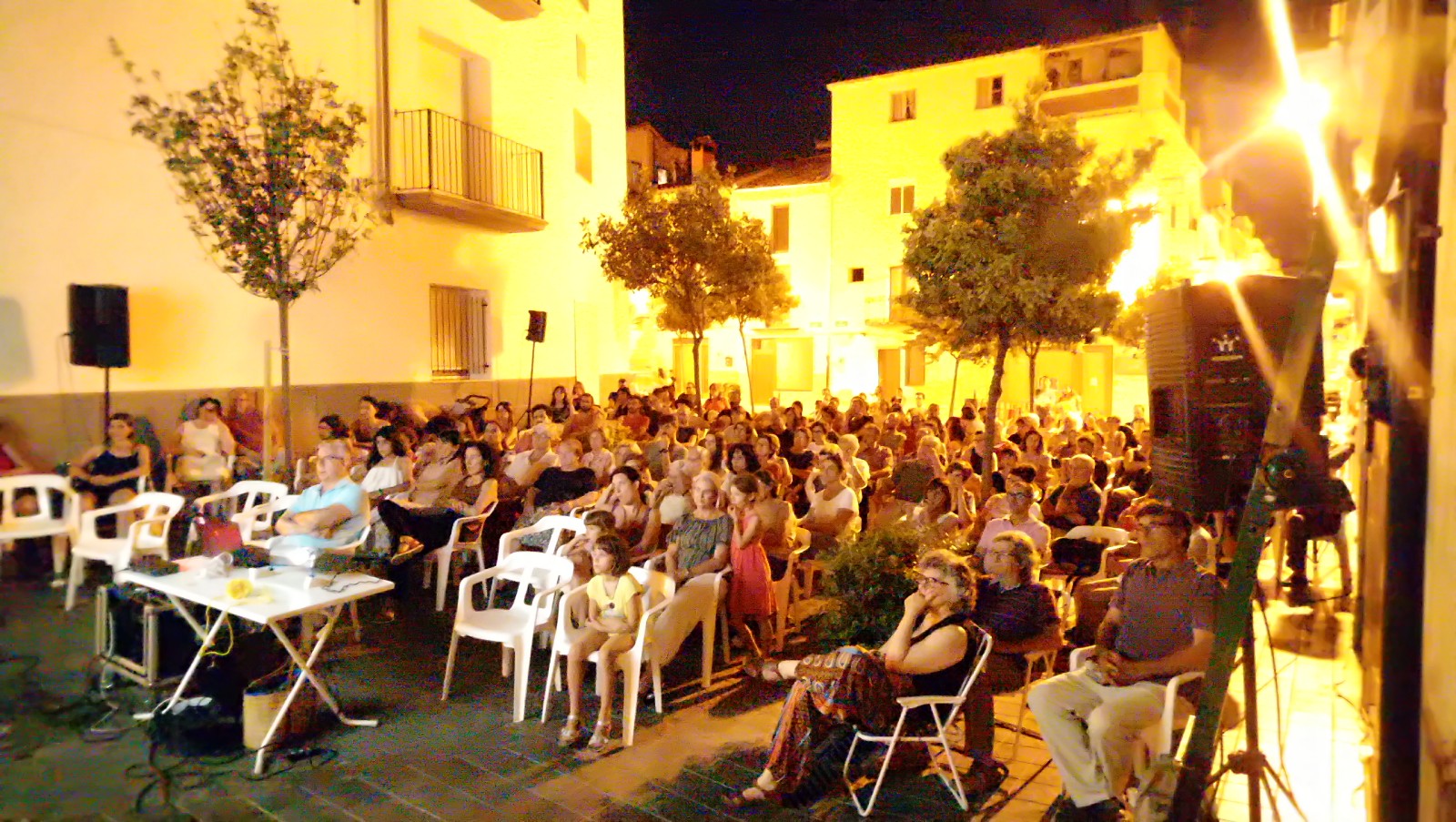 'Cine a la fresca' de Poble Nou