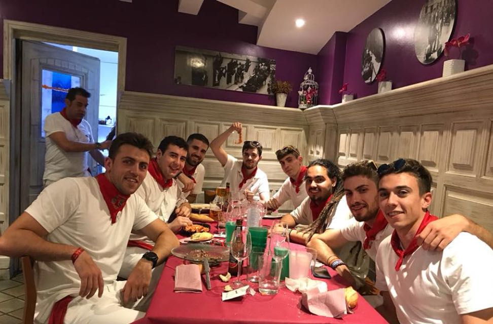 Aficionats ontinyentins en San Fermín