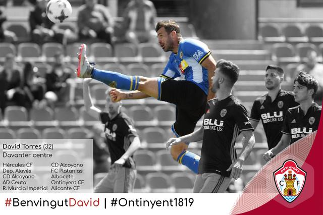 David Torres vuelve al Ontinyent
