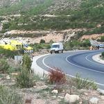 Moren dos ciclistes a Ontinyent en qüestió de minuts 