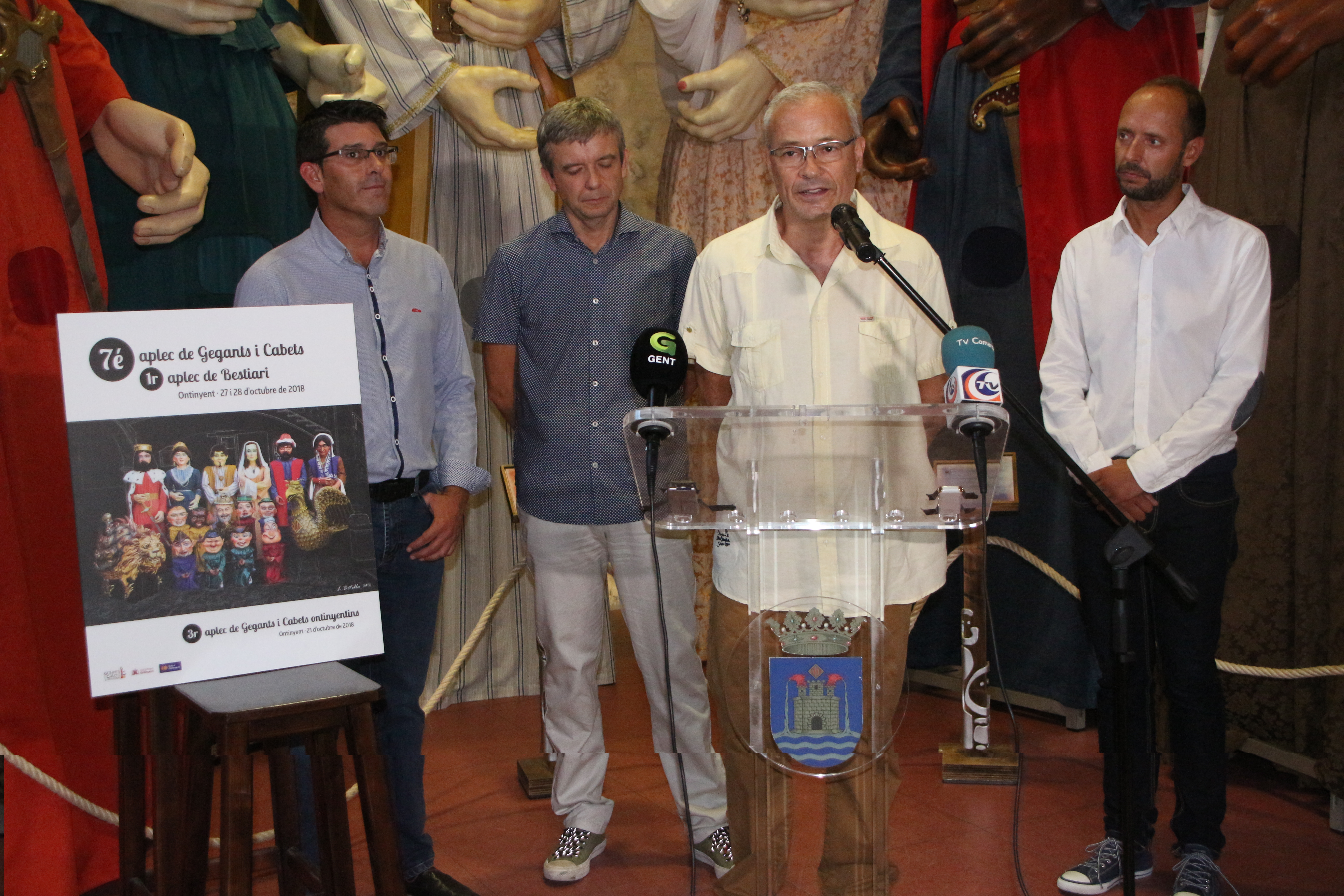 Presentació de l'Encontre de Gegant i Cabets
