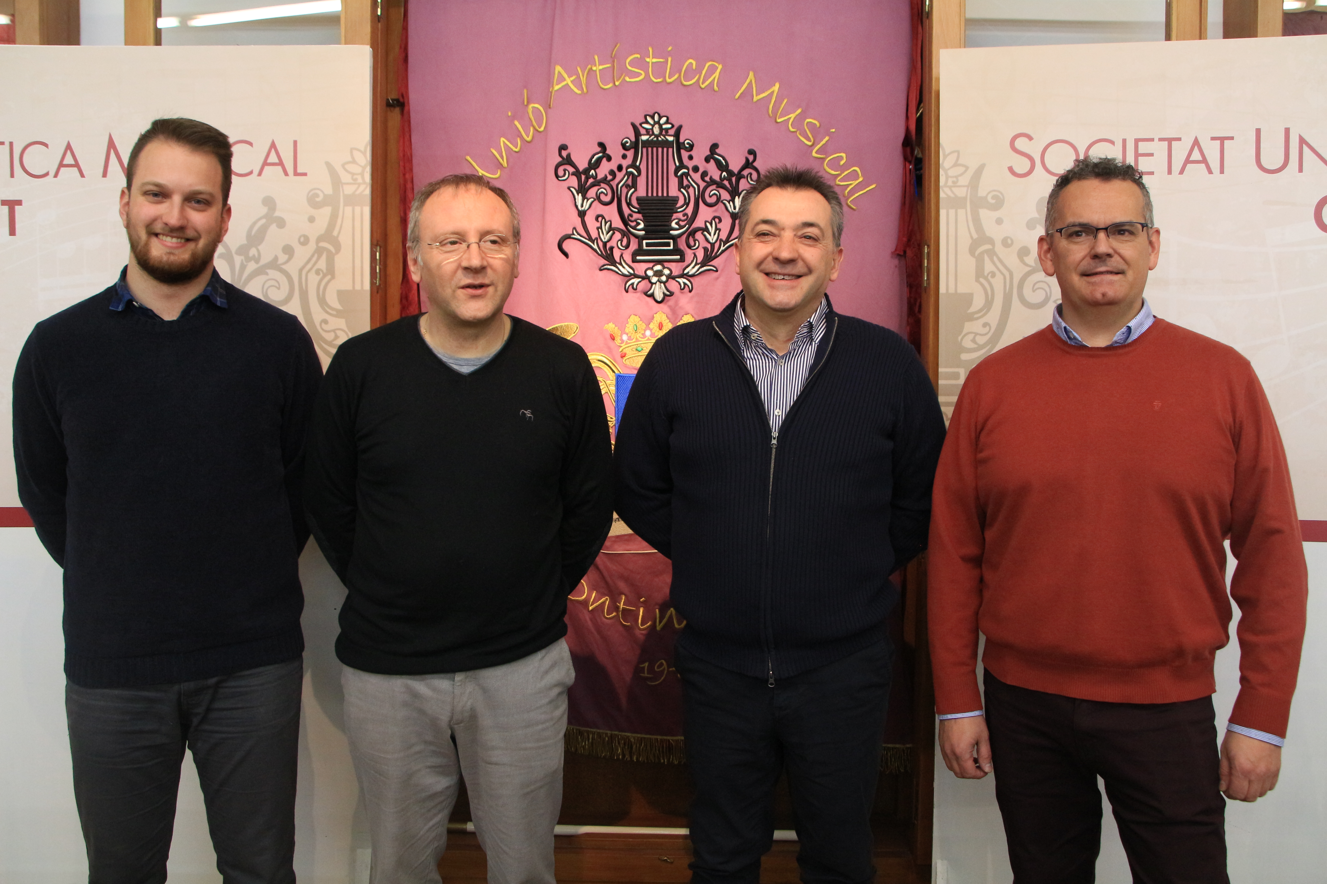 David Castelló, Ramón García, Rafael Soler y Valen Bataller
