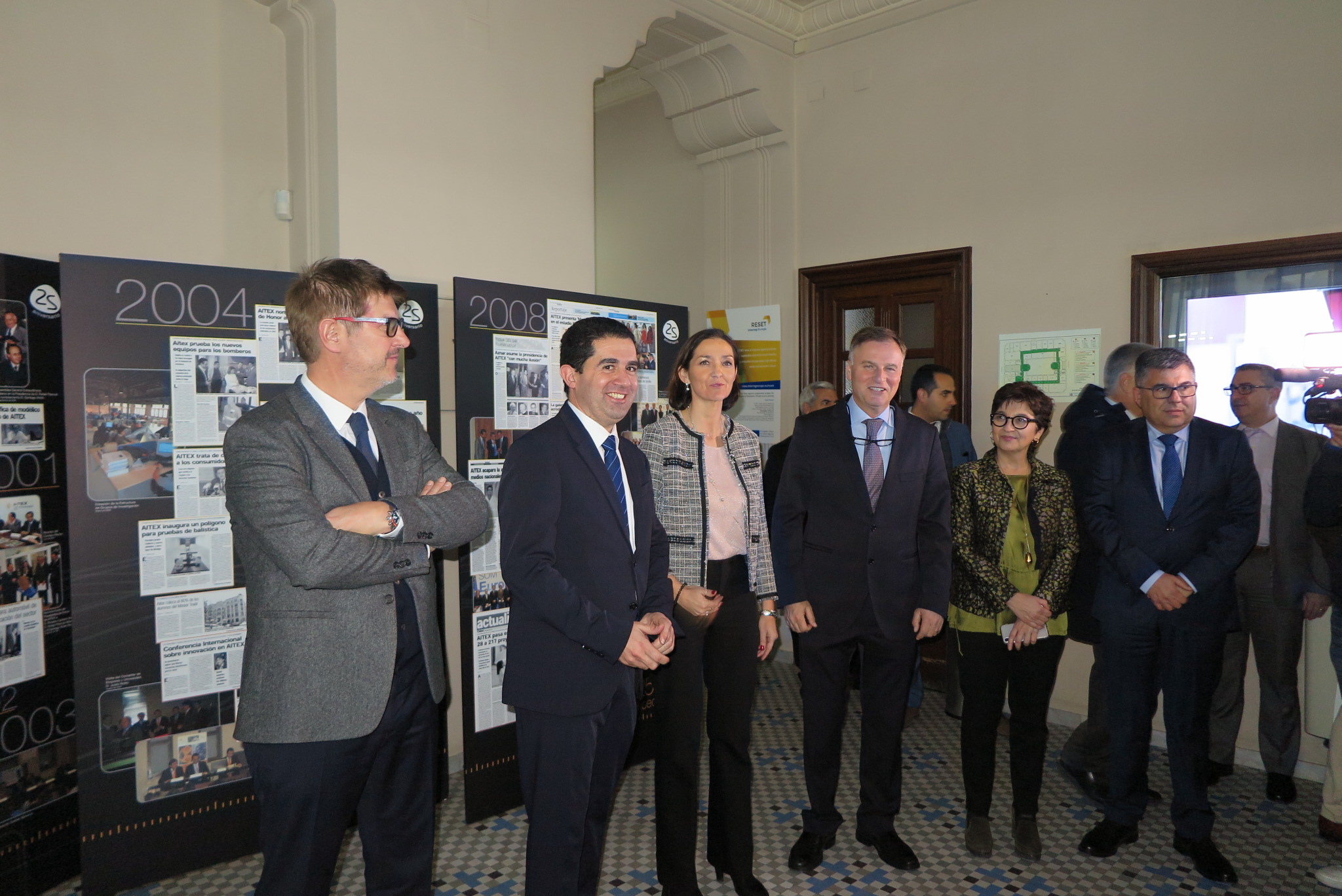 Visita de la ministra Maroto a AITEX