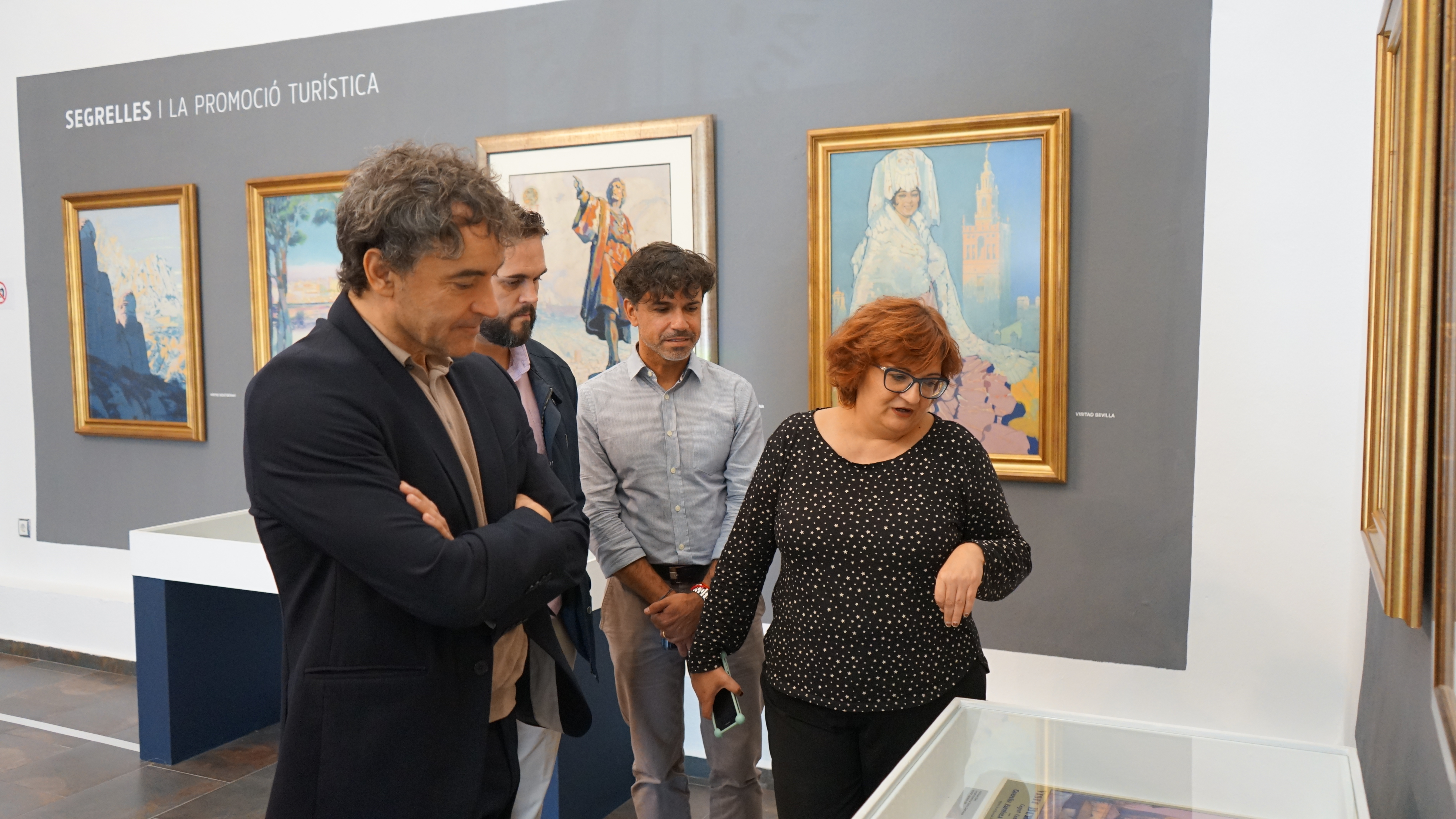 Visita de Francesc Colomer a Albaida