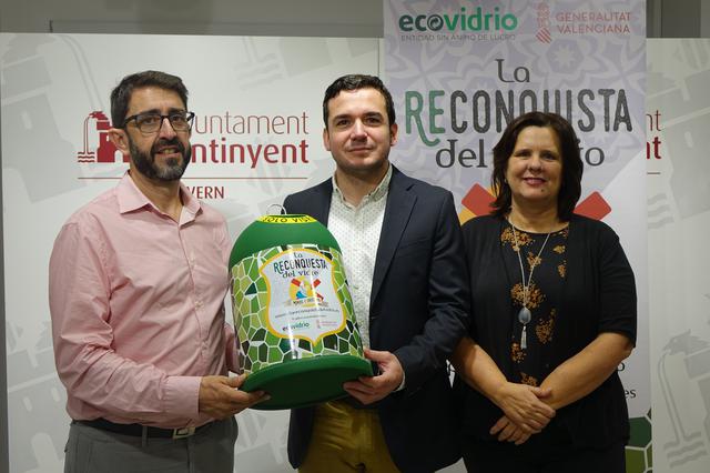 Ontinyent recicla más de 36.190 envases de vidrio durante sus Fiestas