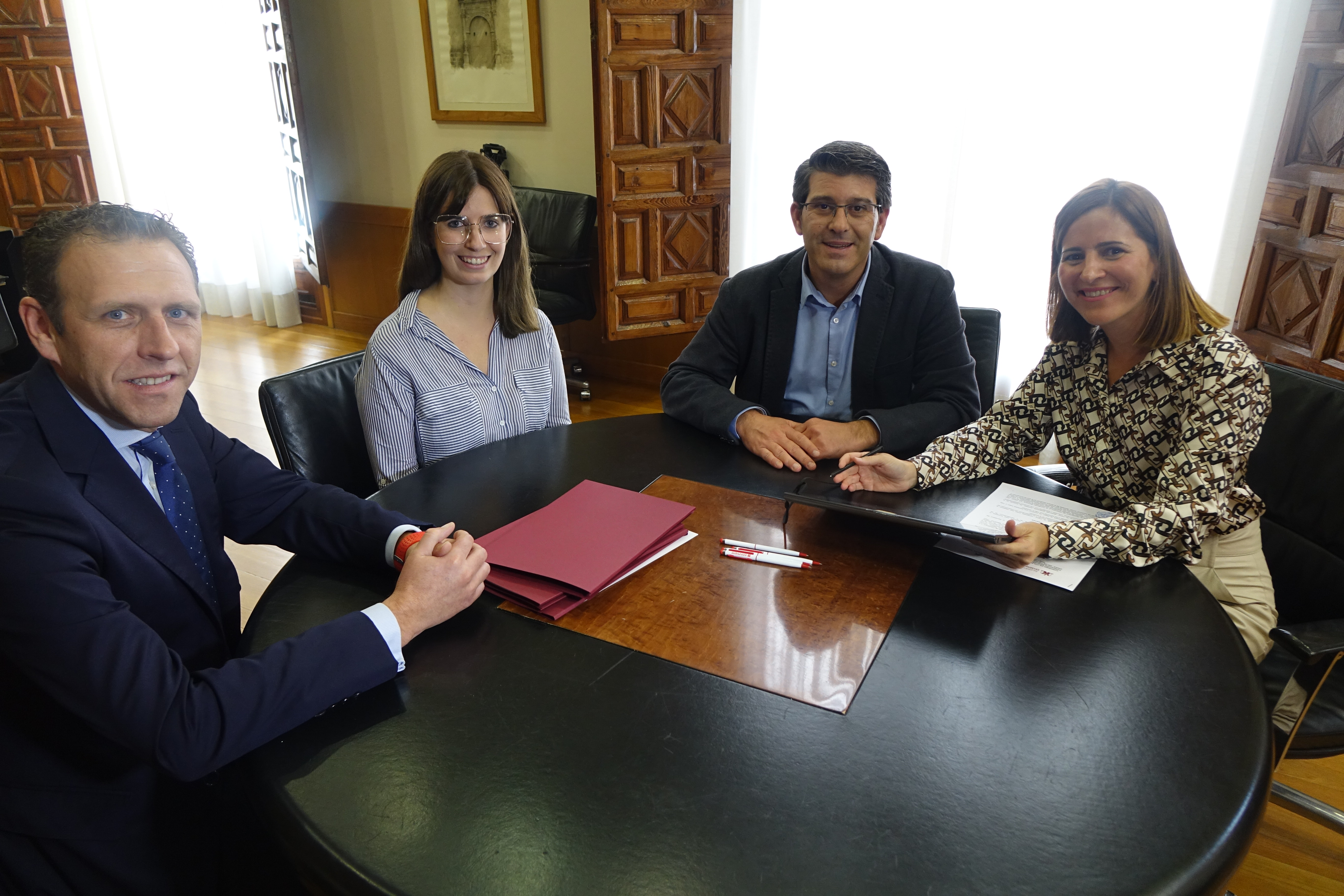 Raúl Gisbert, Paula Soler, Jorge Rodríguez i Pepa Satorres