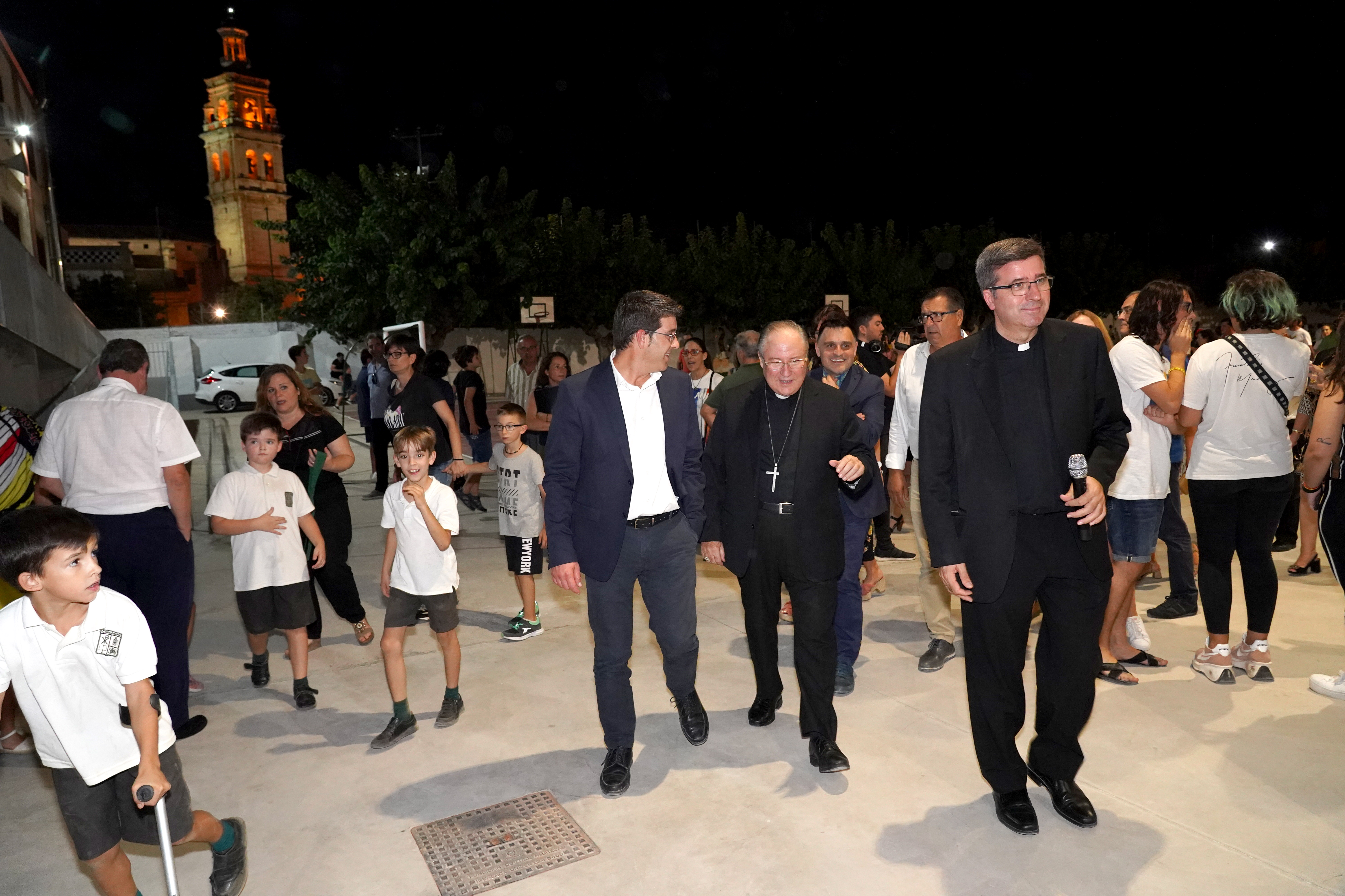 Inauguración del nuevo edificio del colegio Santa María