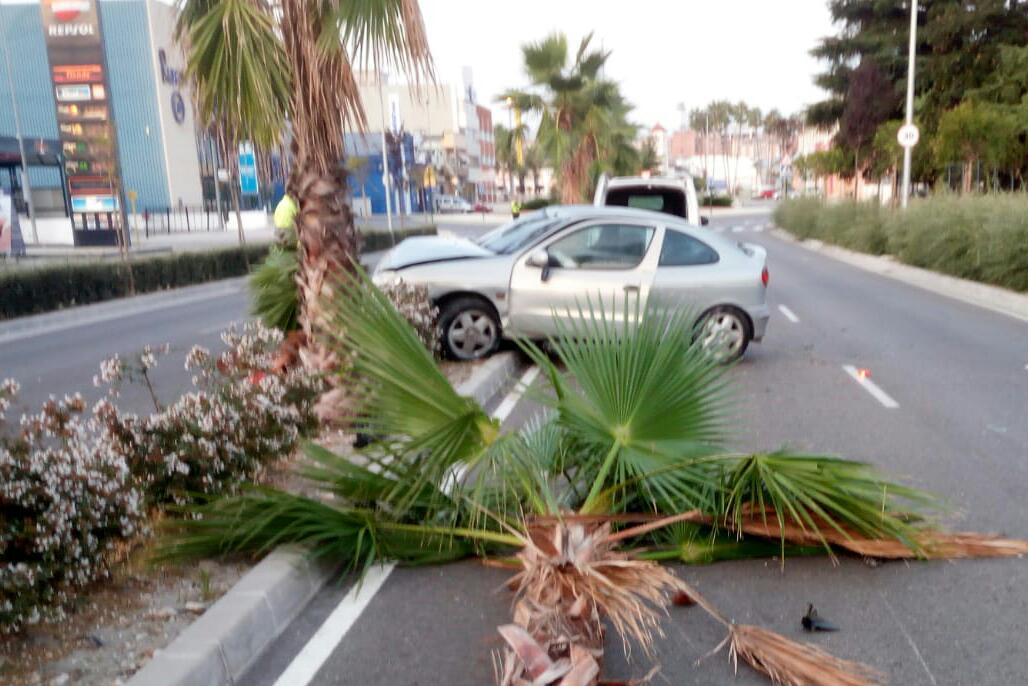 Així va quedar el vehicle