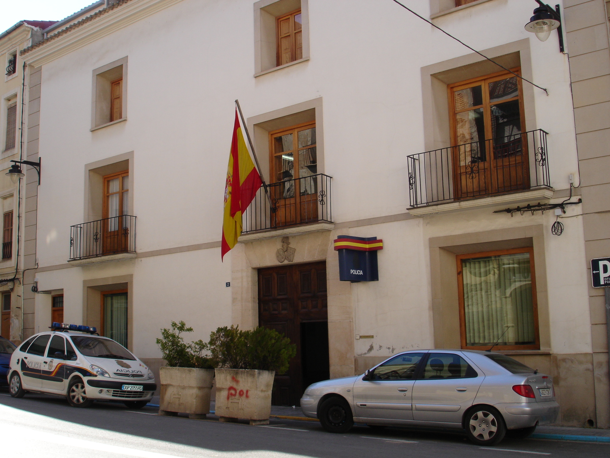 Policía Nacional a Ontinyent