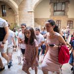 Más de 4.500 personas visitan la Diputació en las jornadas de puertas abiertas con motivo del 9 d’Octubre