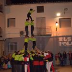 La Muixeranga de La Vall d'Albaida, present a Vilanova d'Alcolea
