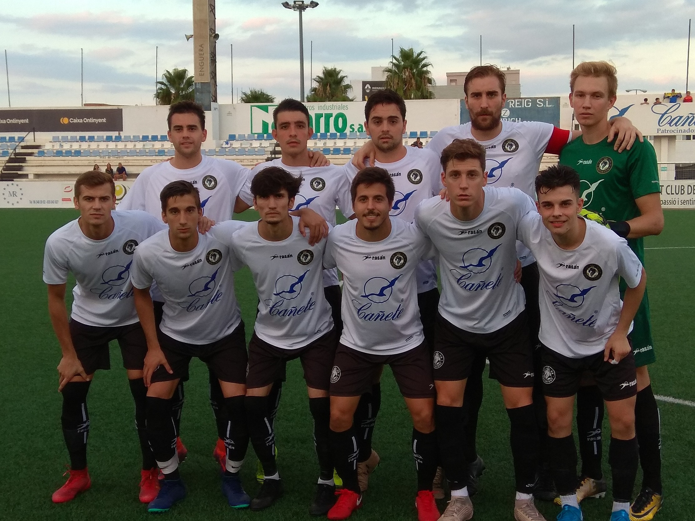 XI inicial utilizado por Ángel Guarner durante la presente temporada