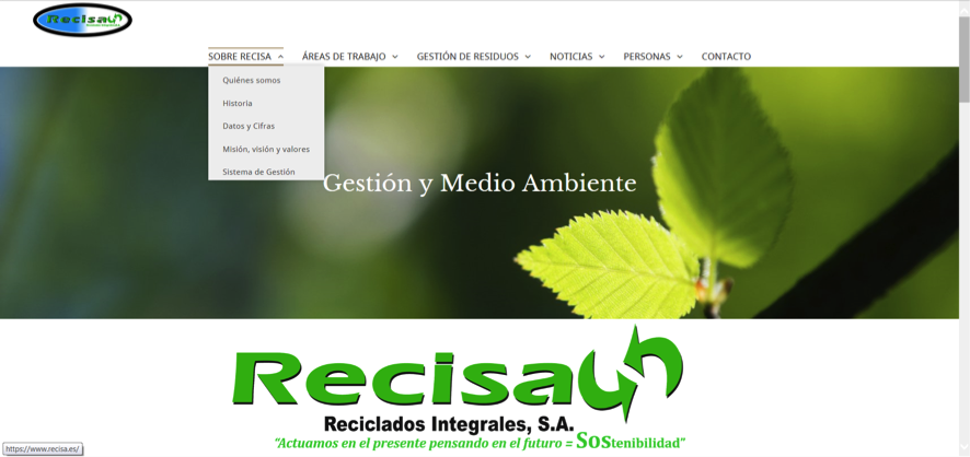 Imagen de la nueva web