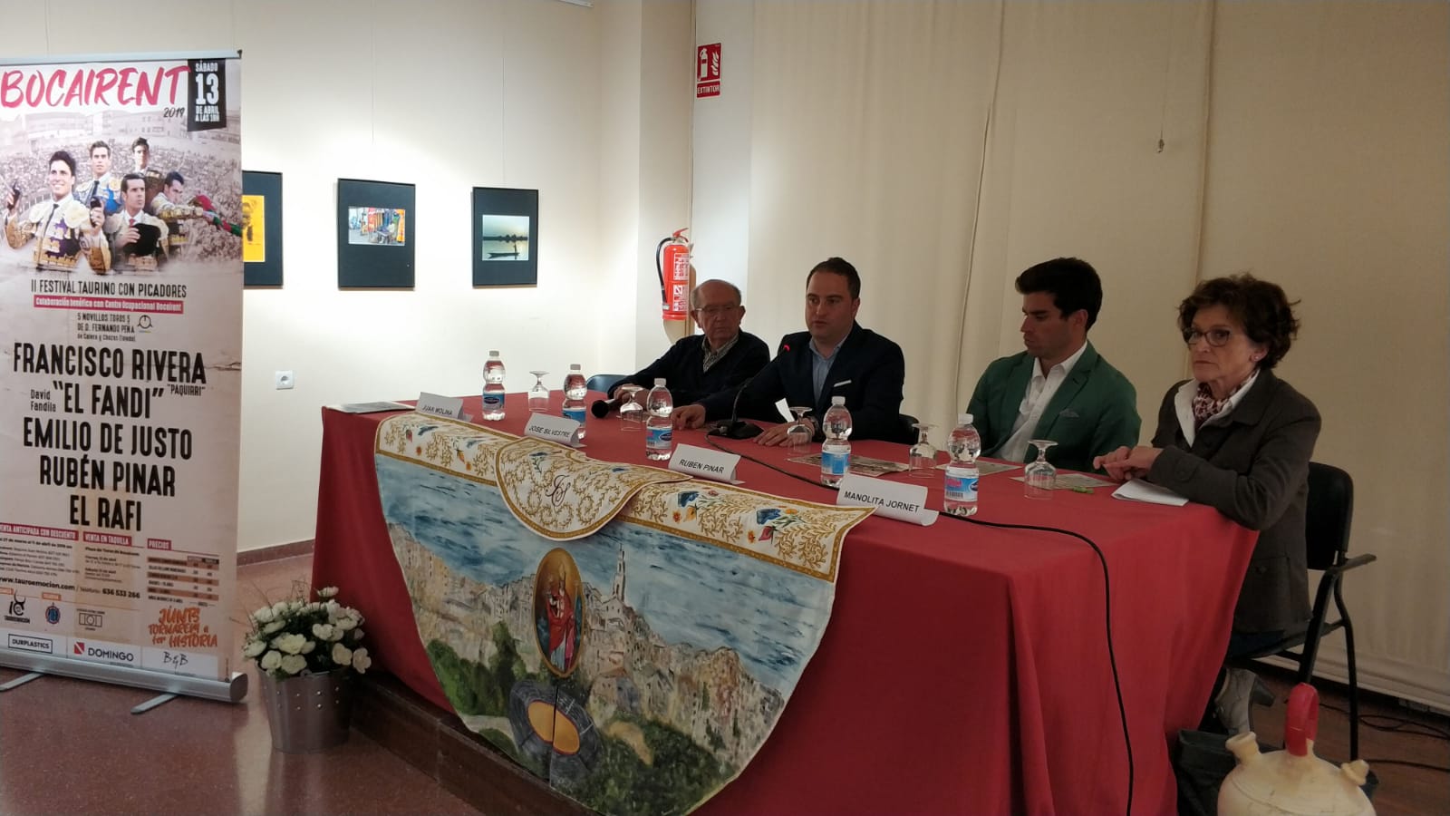 Presentación del festival taurino Bocairent