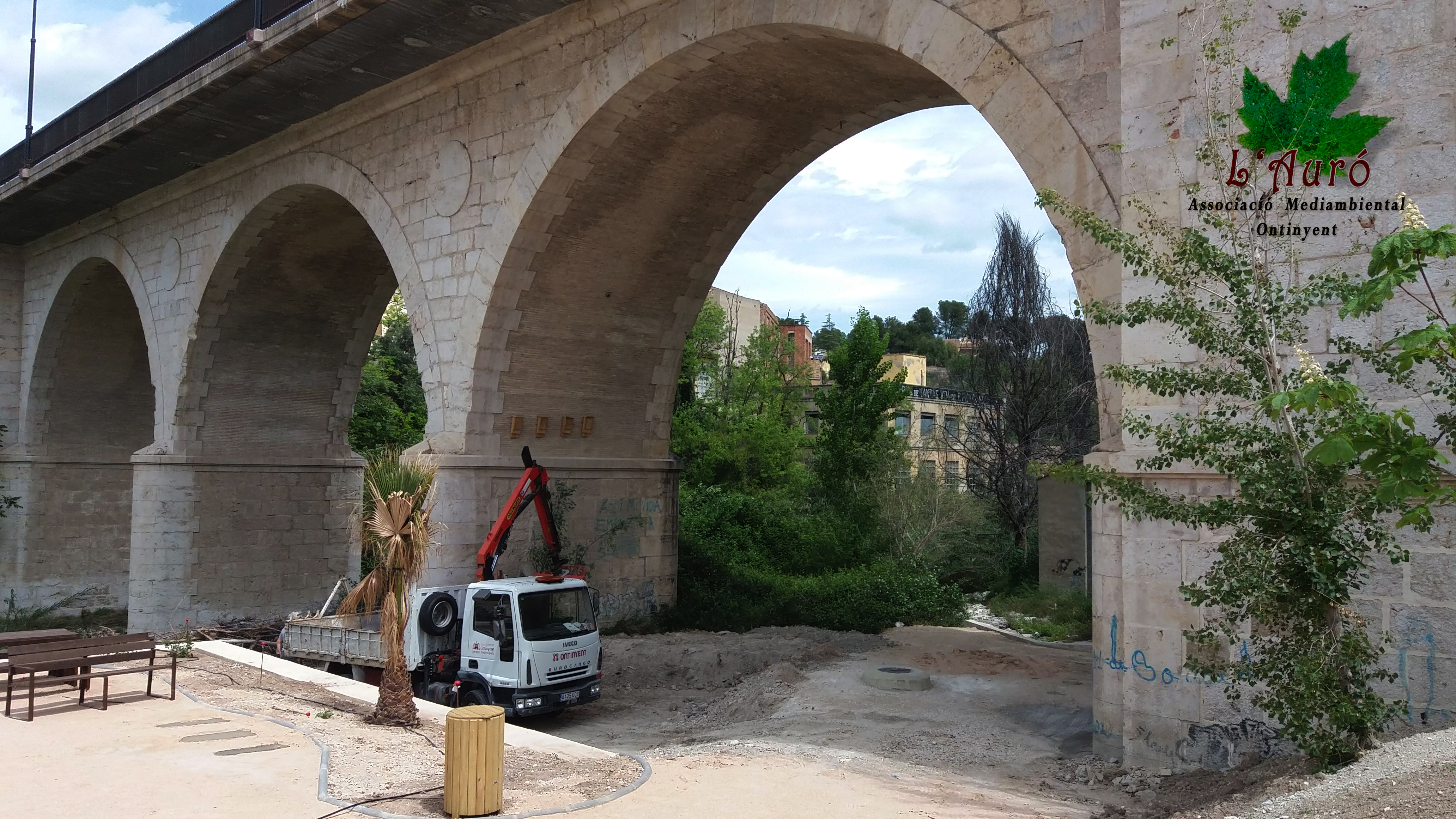 Refugios para murciélago en el Pont Nou, Ontinyent