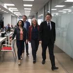 Puig rep a Llaudes i li agraeix “que done la cara per un projecte decent i hornet”