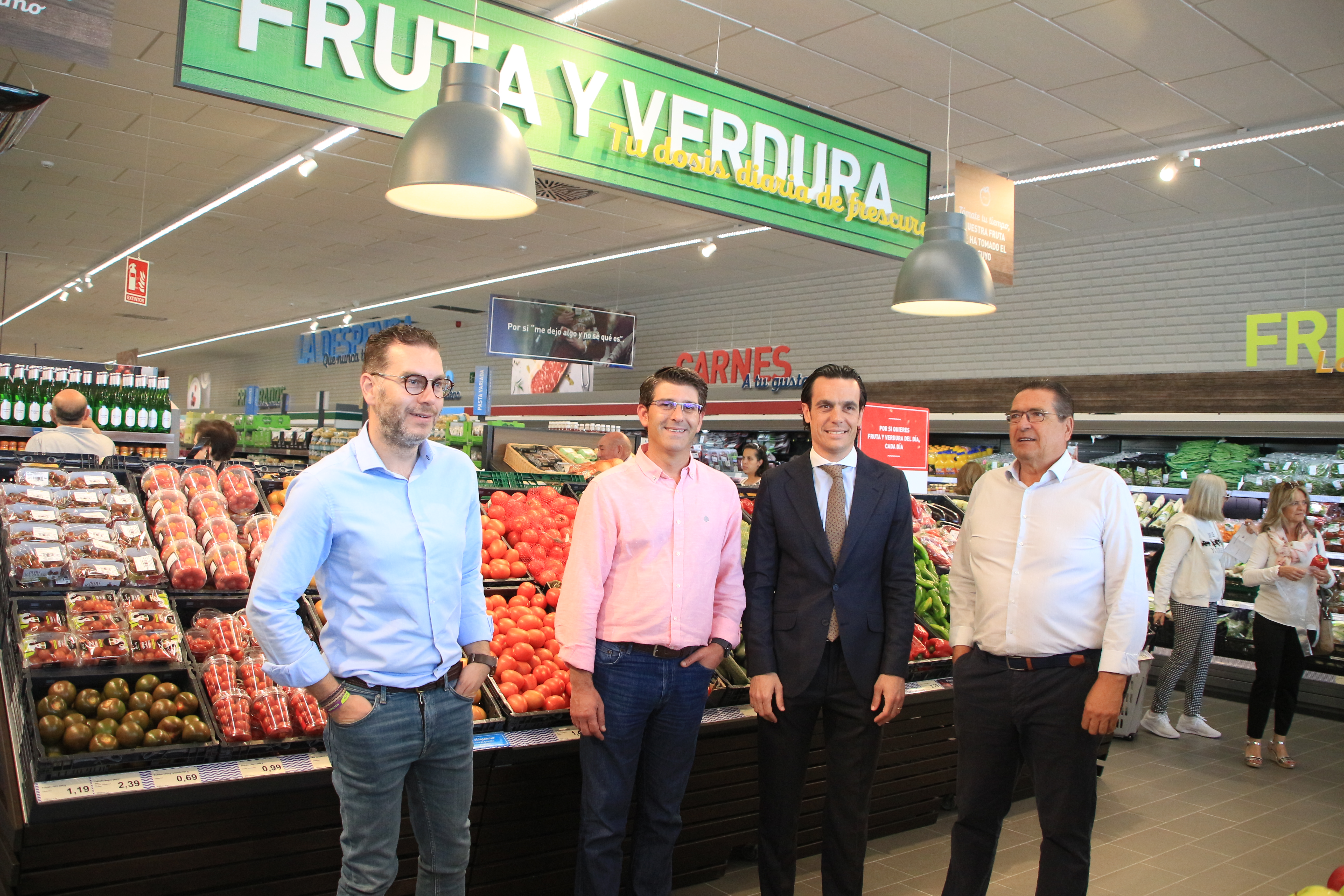 Pablo Ubeda, Jorge Rodríguez, Richard Navarro i Manuel Cuesta