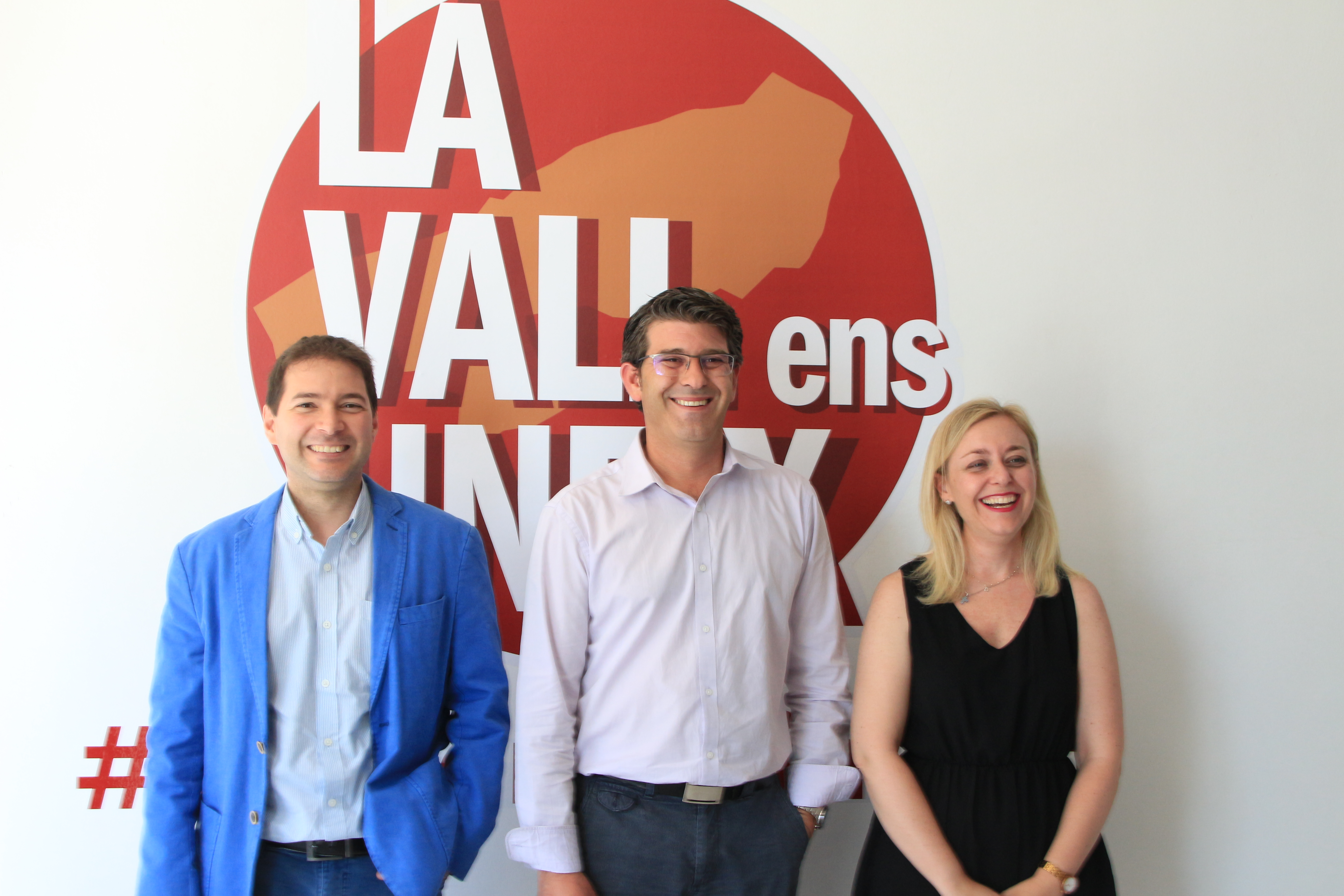 Joan Sanchis, Jorge Rodríguez i Natalia Enguix