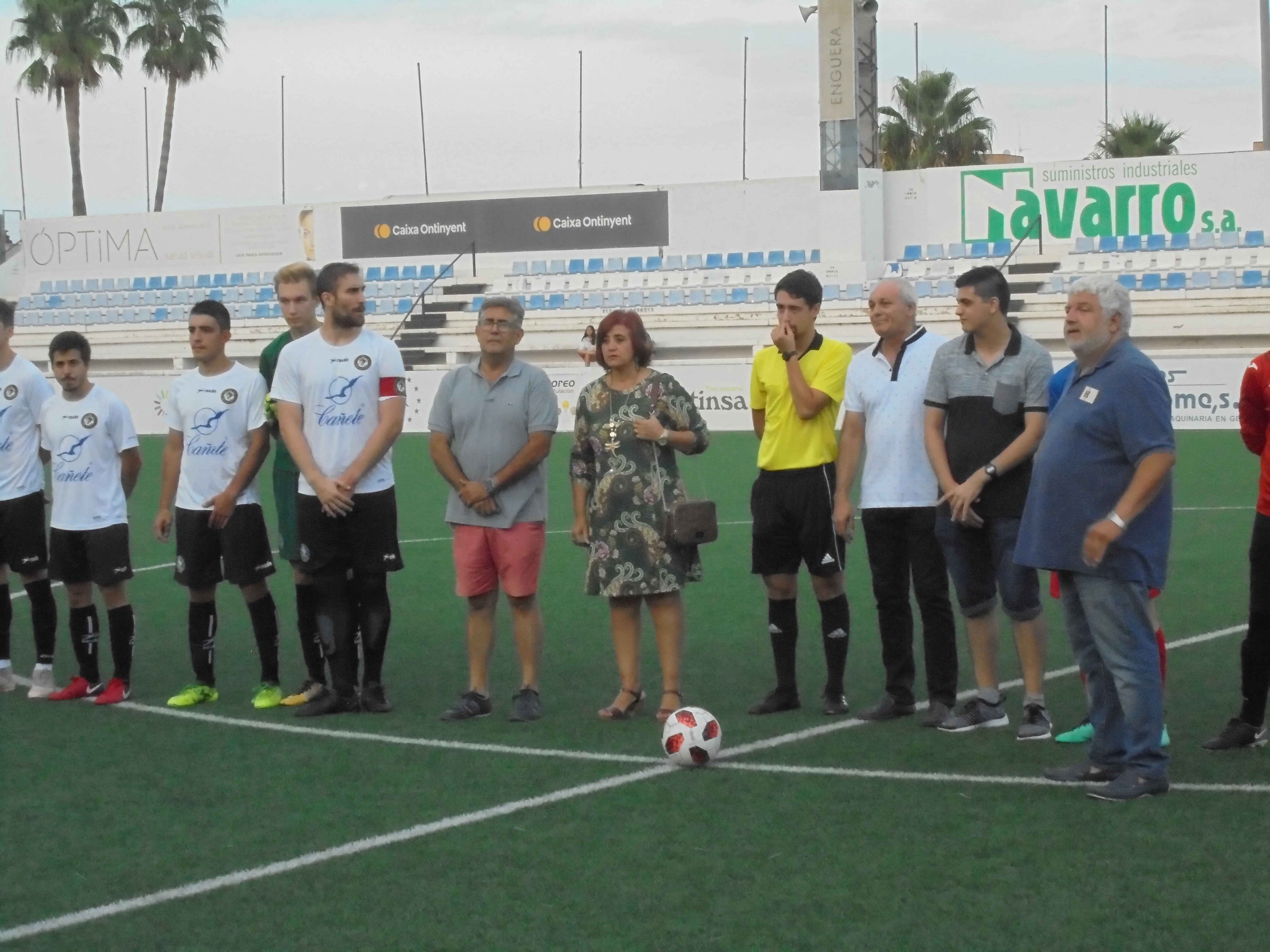 Homenaje a Óscar Martínez - CD Ontinyent