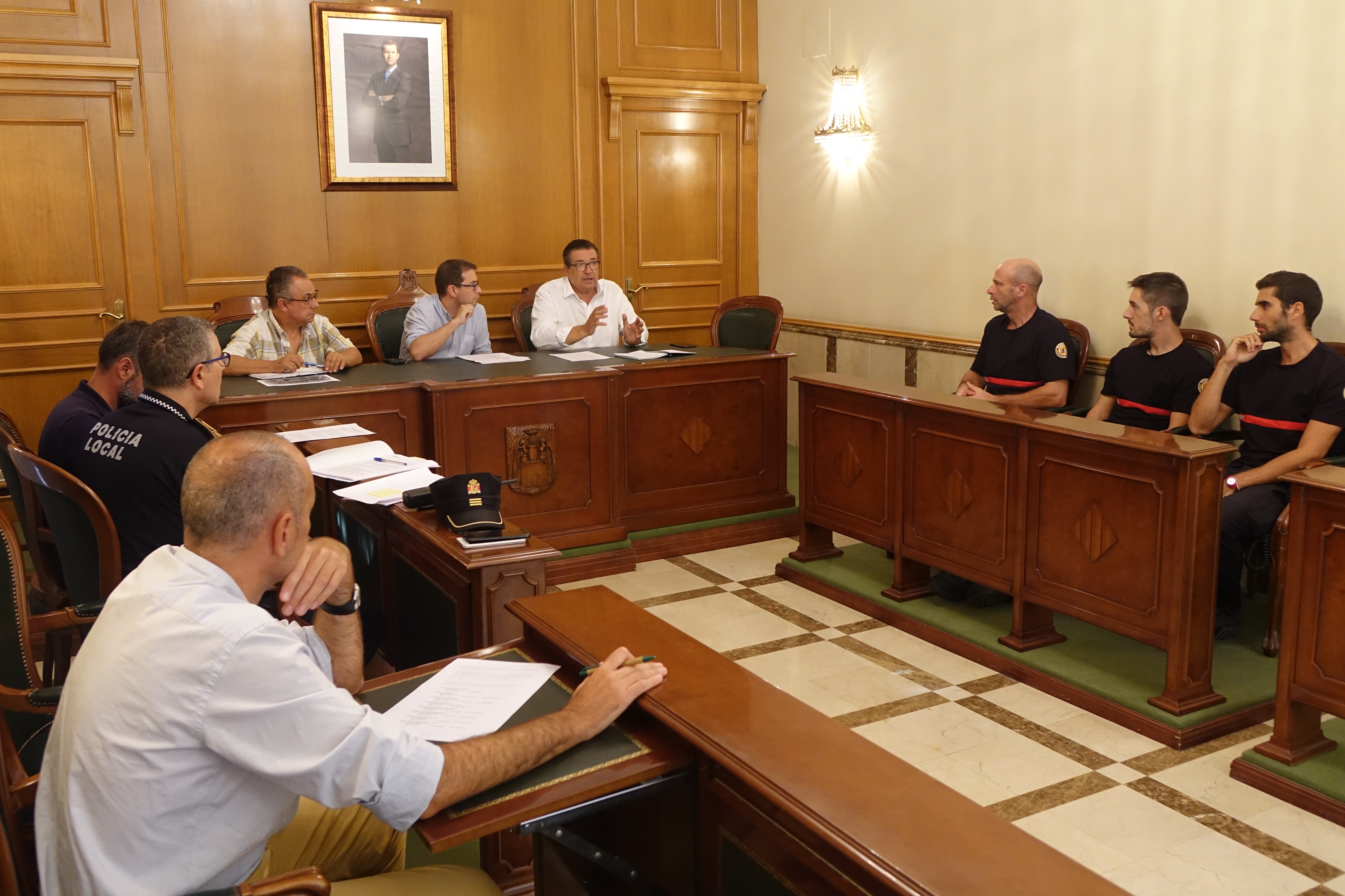 Reunió del dispositiu de coordinació