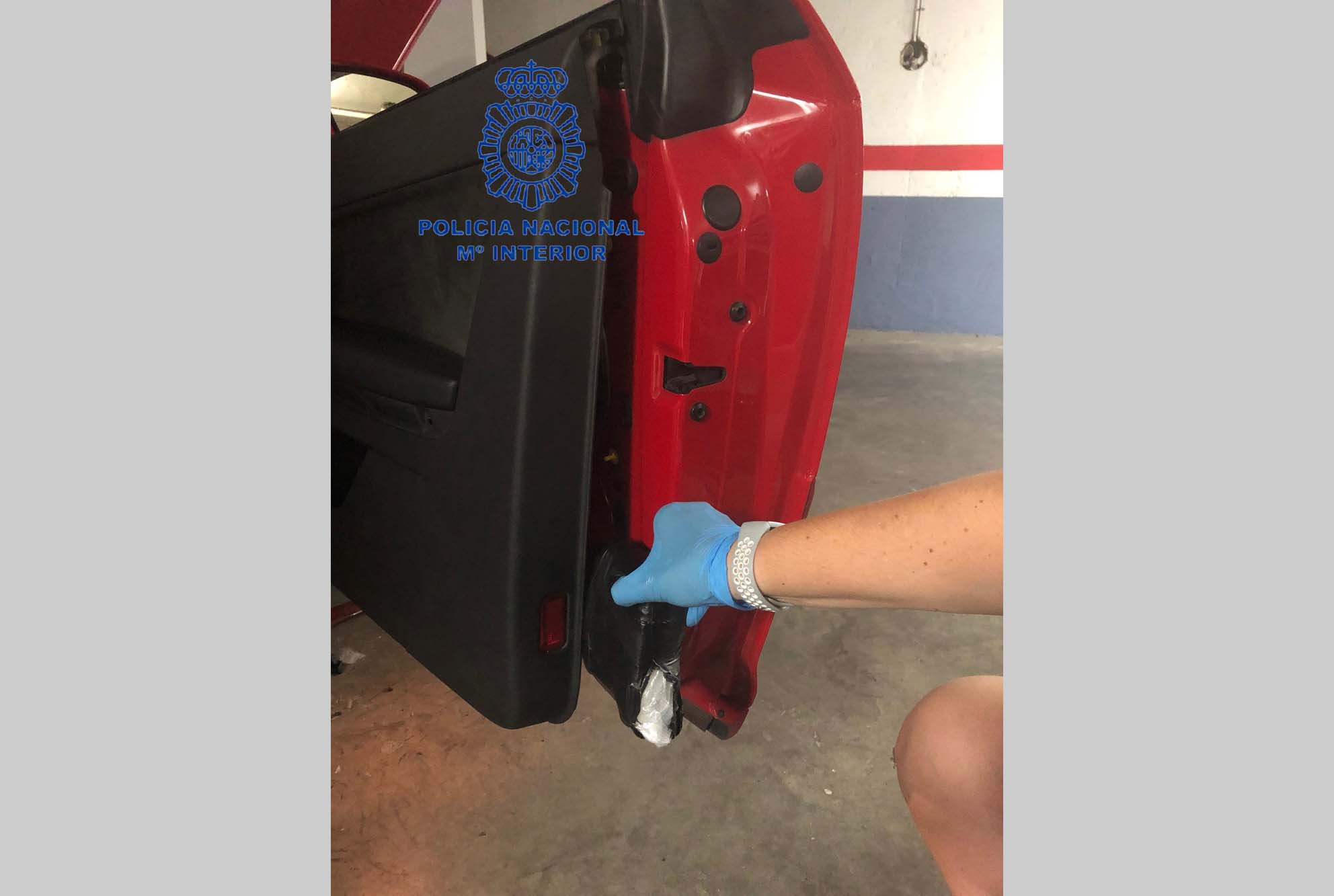 Lloc del vehicle on amagaven la droga