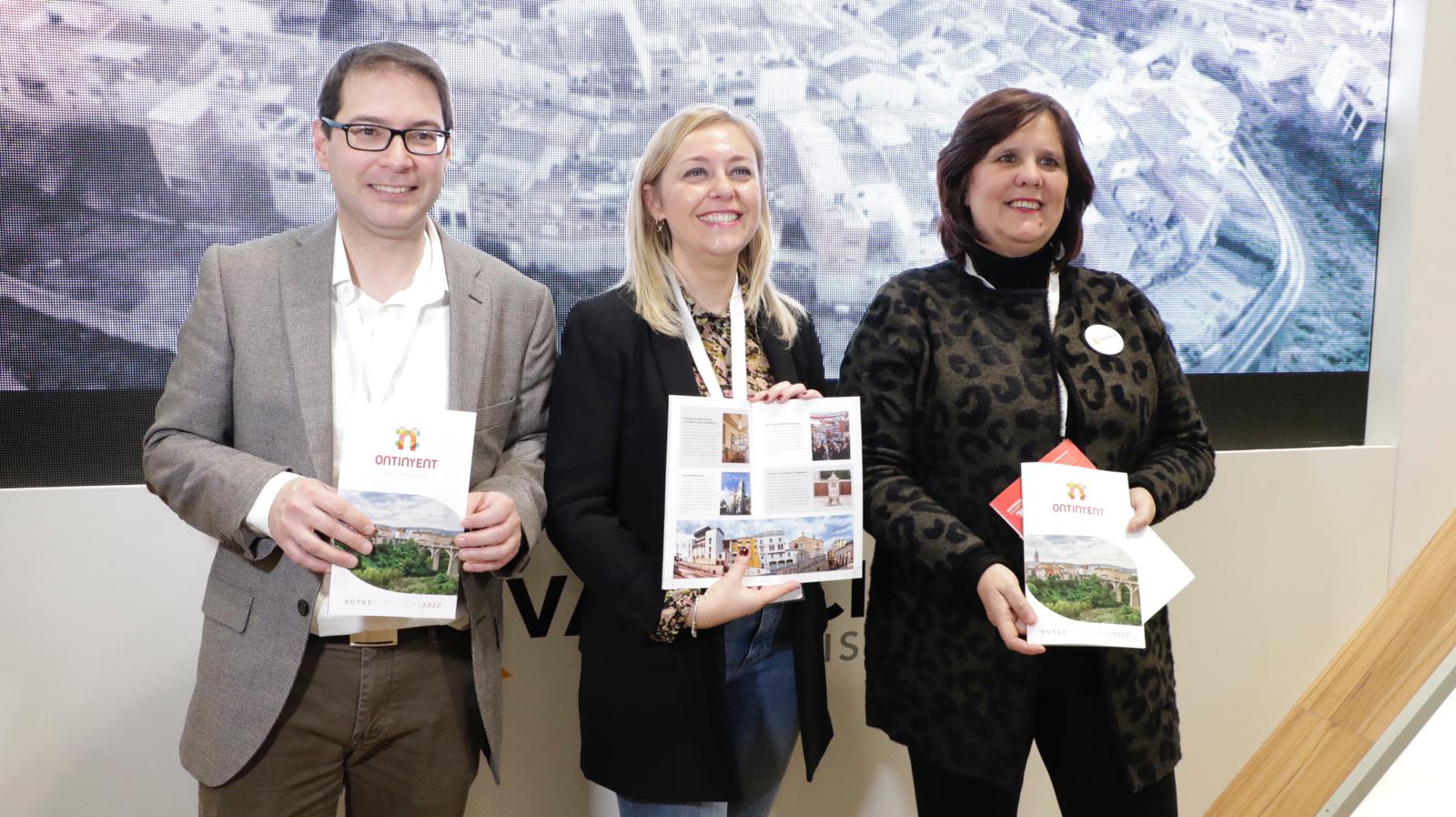 Joan Sanchis, Natalia Enguix i Sayo Gandía, a Fitur