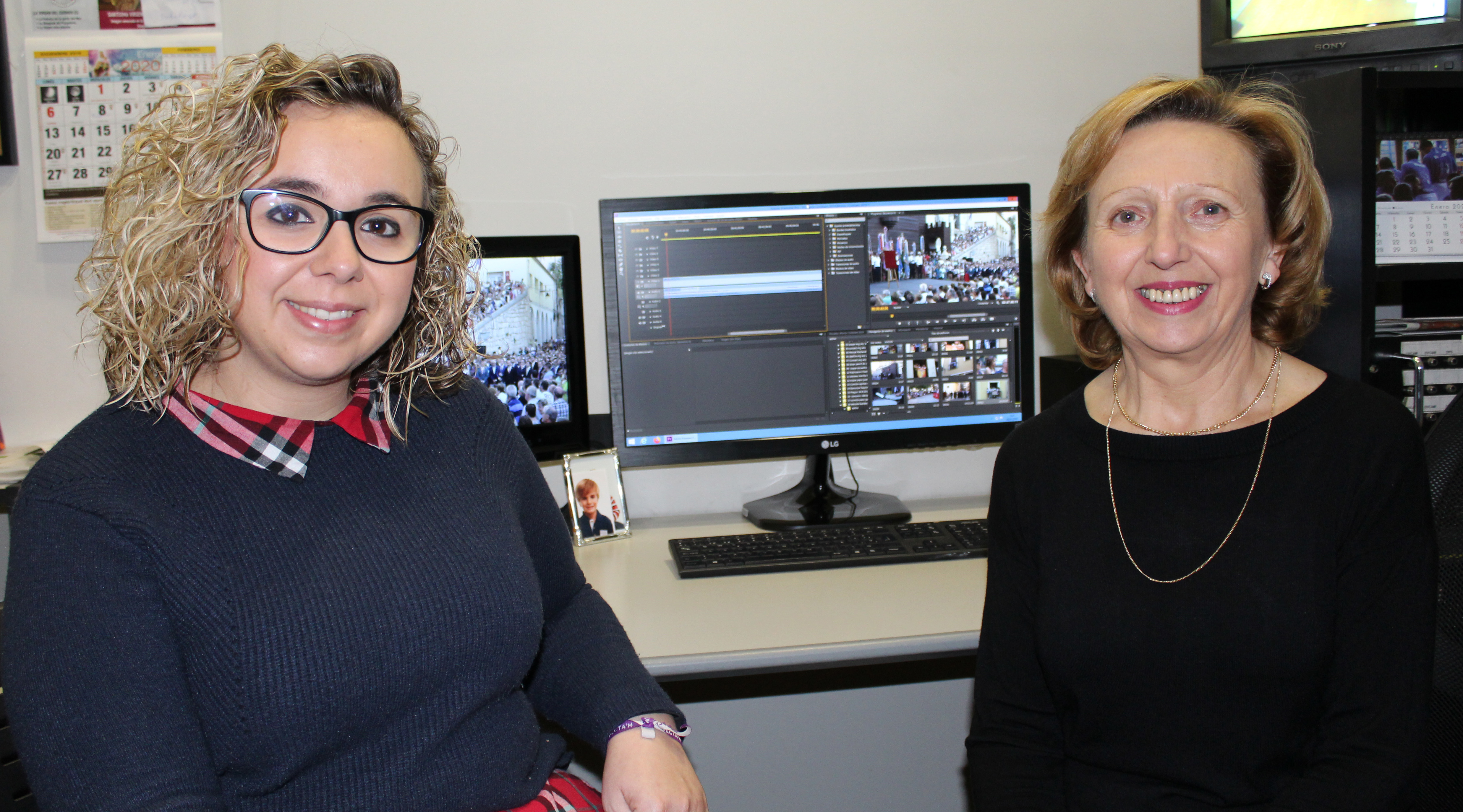 Nuria Aceta y Maria Rosario Llinares