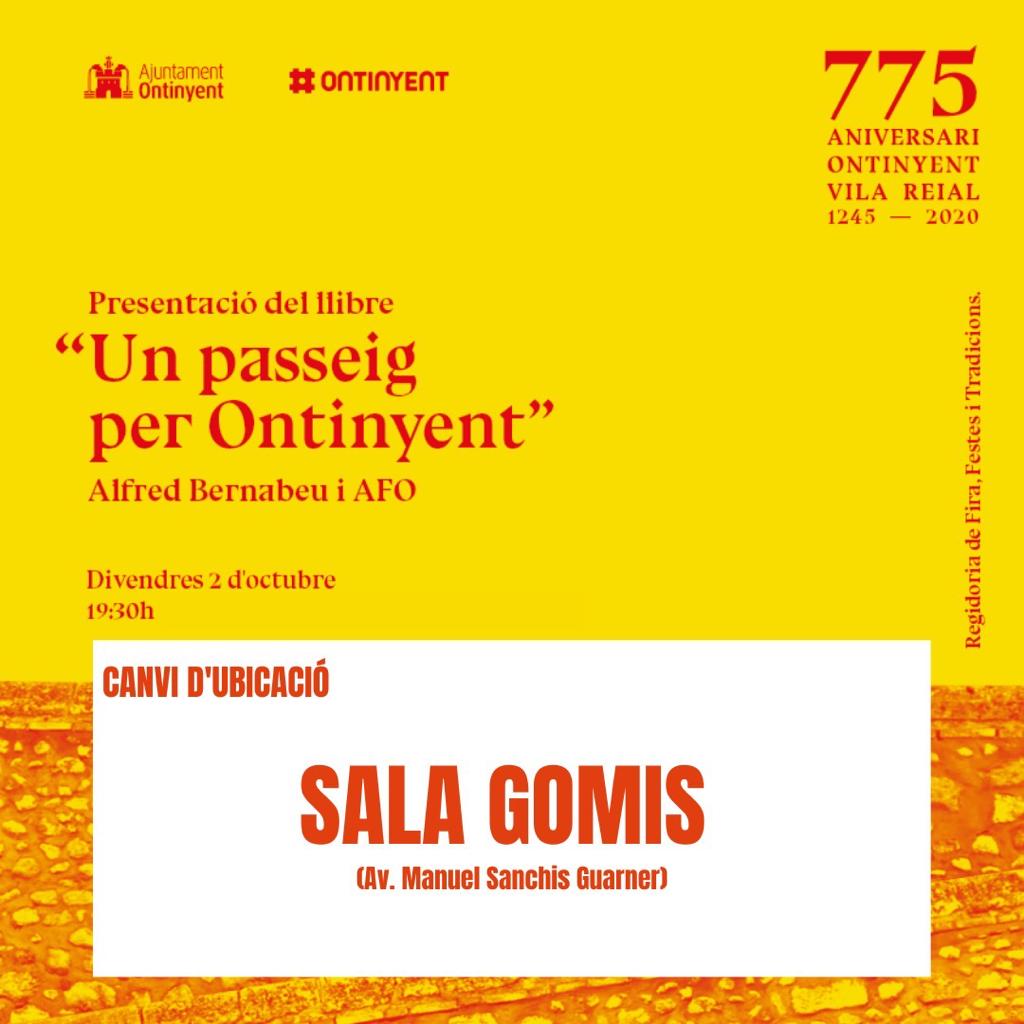 Cartell presentació del llibre