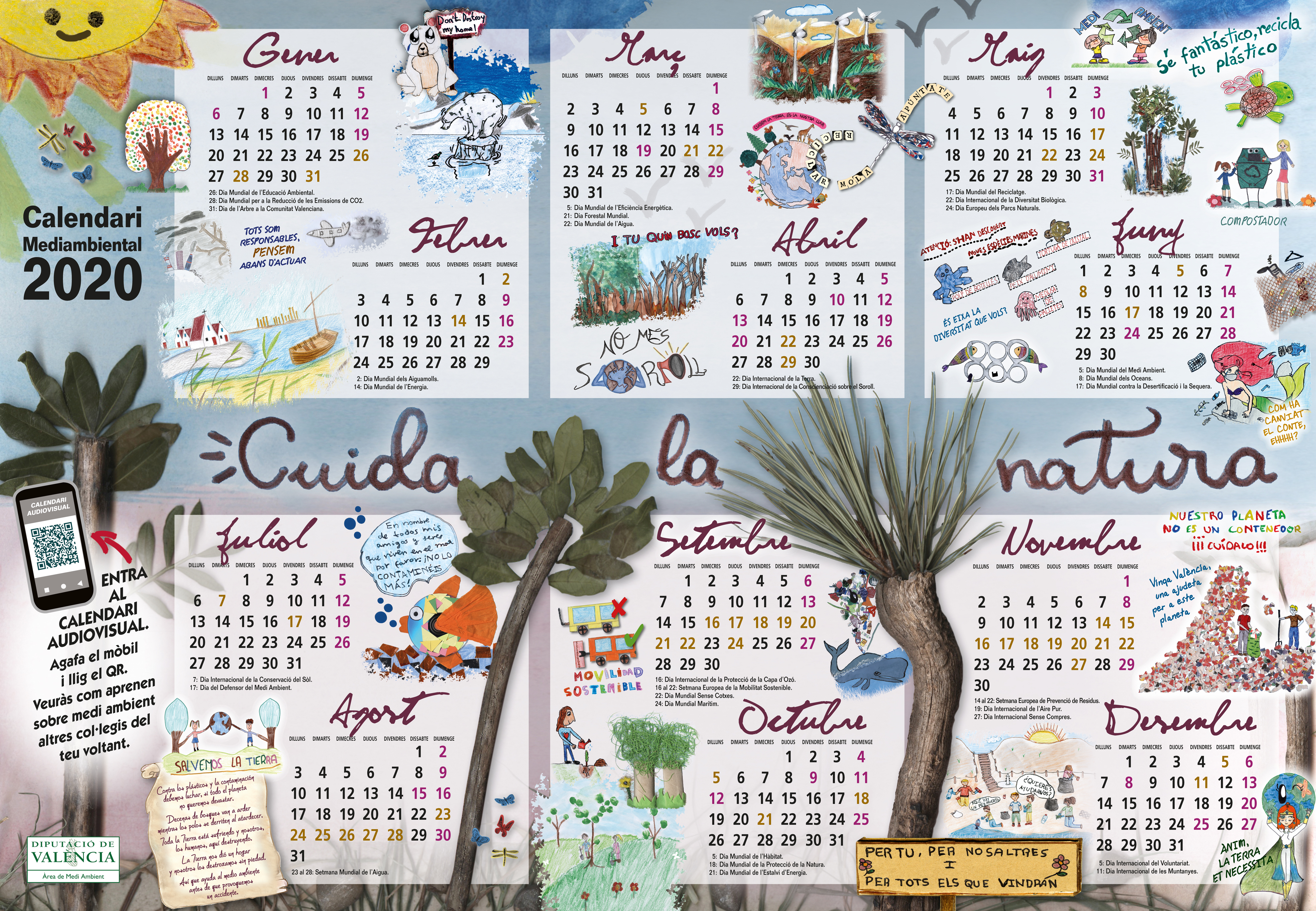 Imagen ilustrativa del calendario