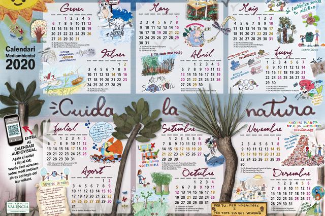 Diputació convoca el 'Calendari Ambiental Escolar 2021'