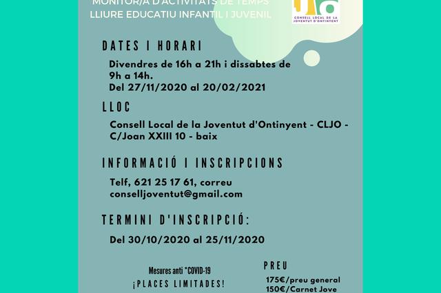 El CLJO saca un nuevo curso de monitora de actividades de tiempo libre