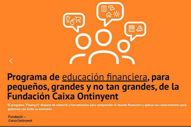 La Fundació Caixa Ontinyent impulsa el seu programa d'educació financera