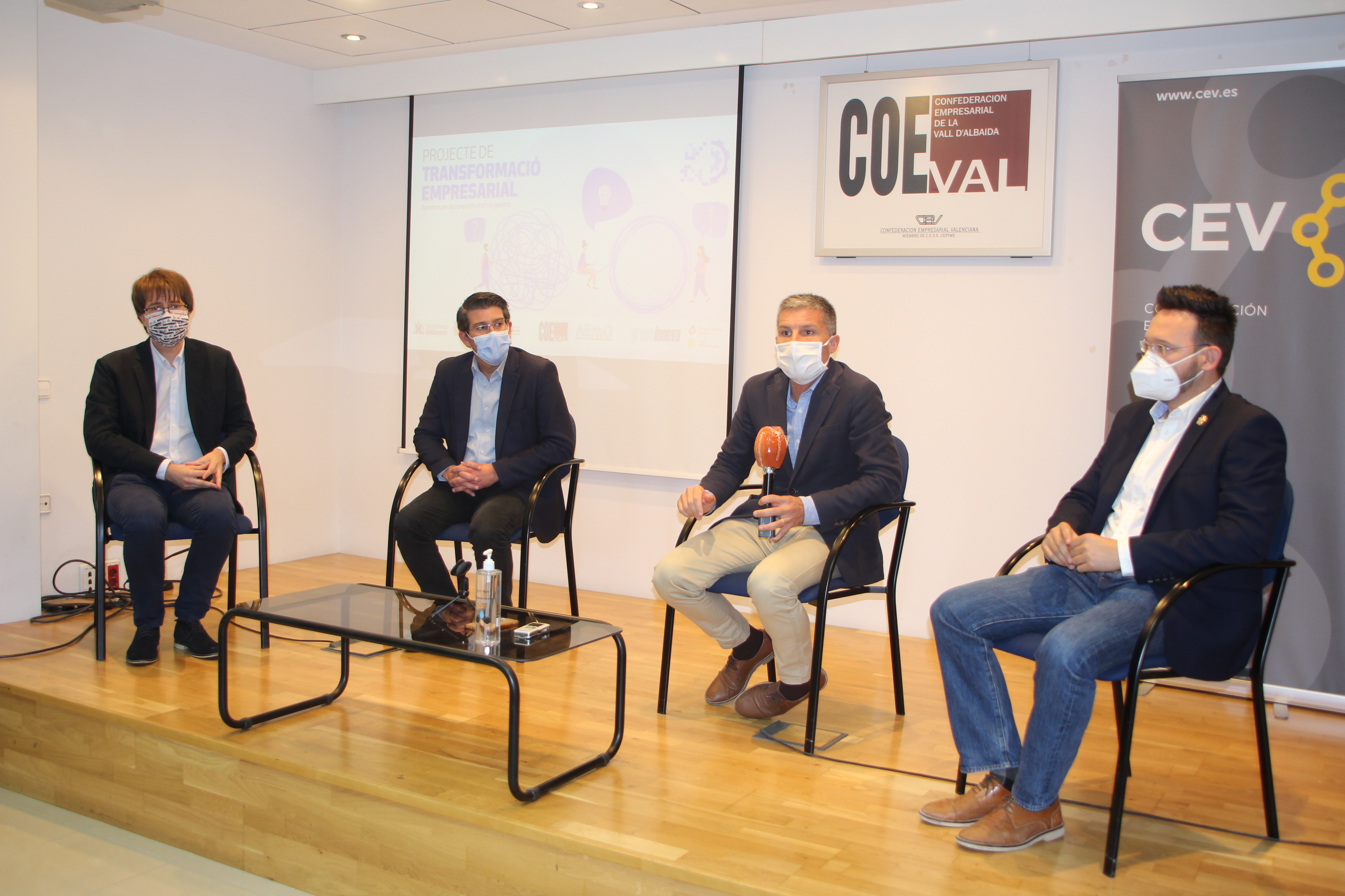 Xavier Molina, Jorge Rodríguez, Javier Cabedo i Ramón Vidal 