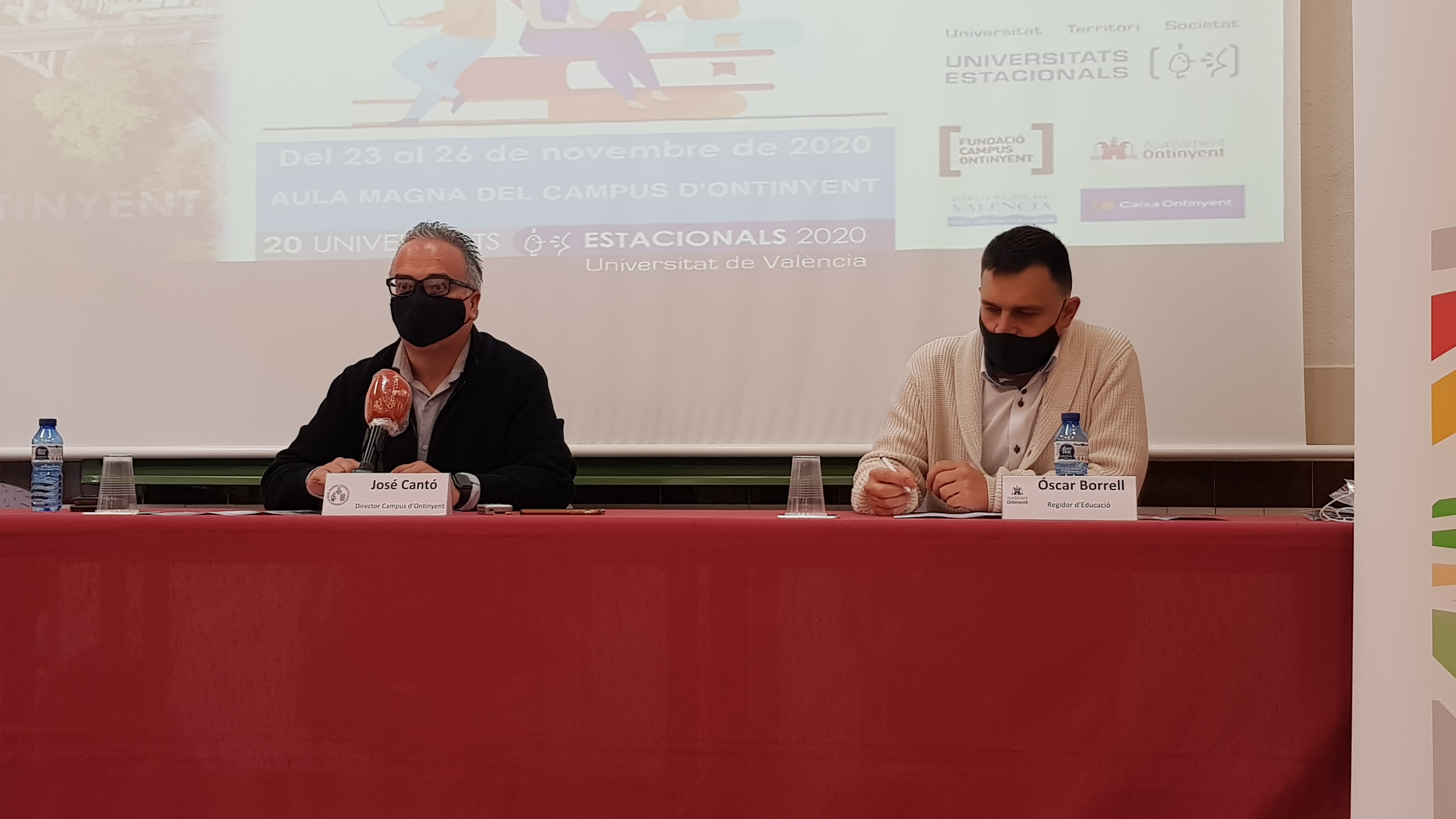 José Cantó y Óscar Borrell