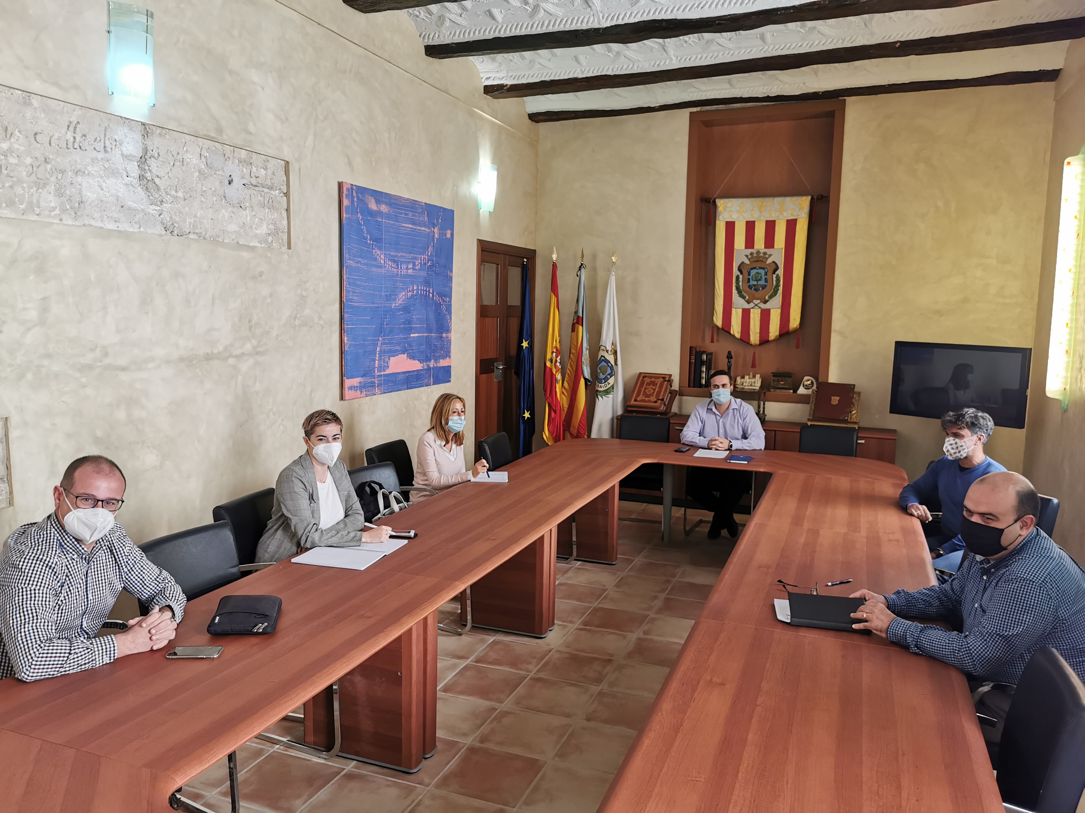 Reunión del Ayuntamiento de Albaida
