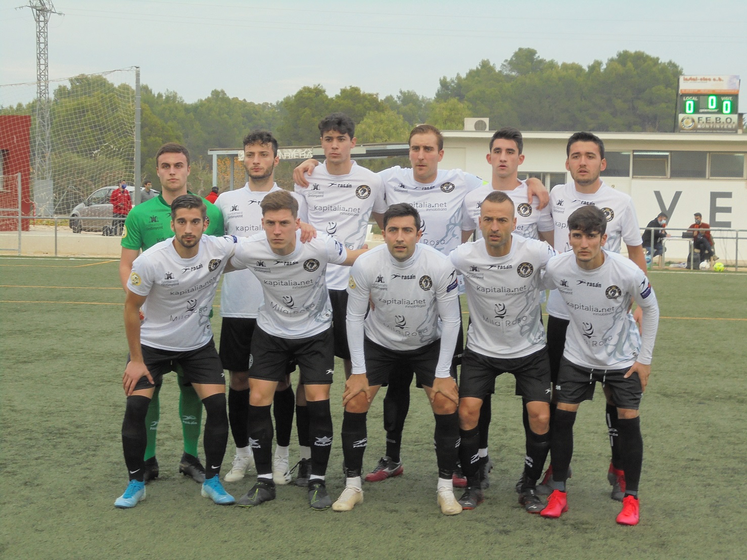 XI inicial del CD Ontinyent - Rayo Ibense 'B'