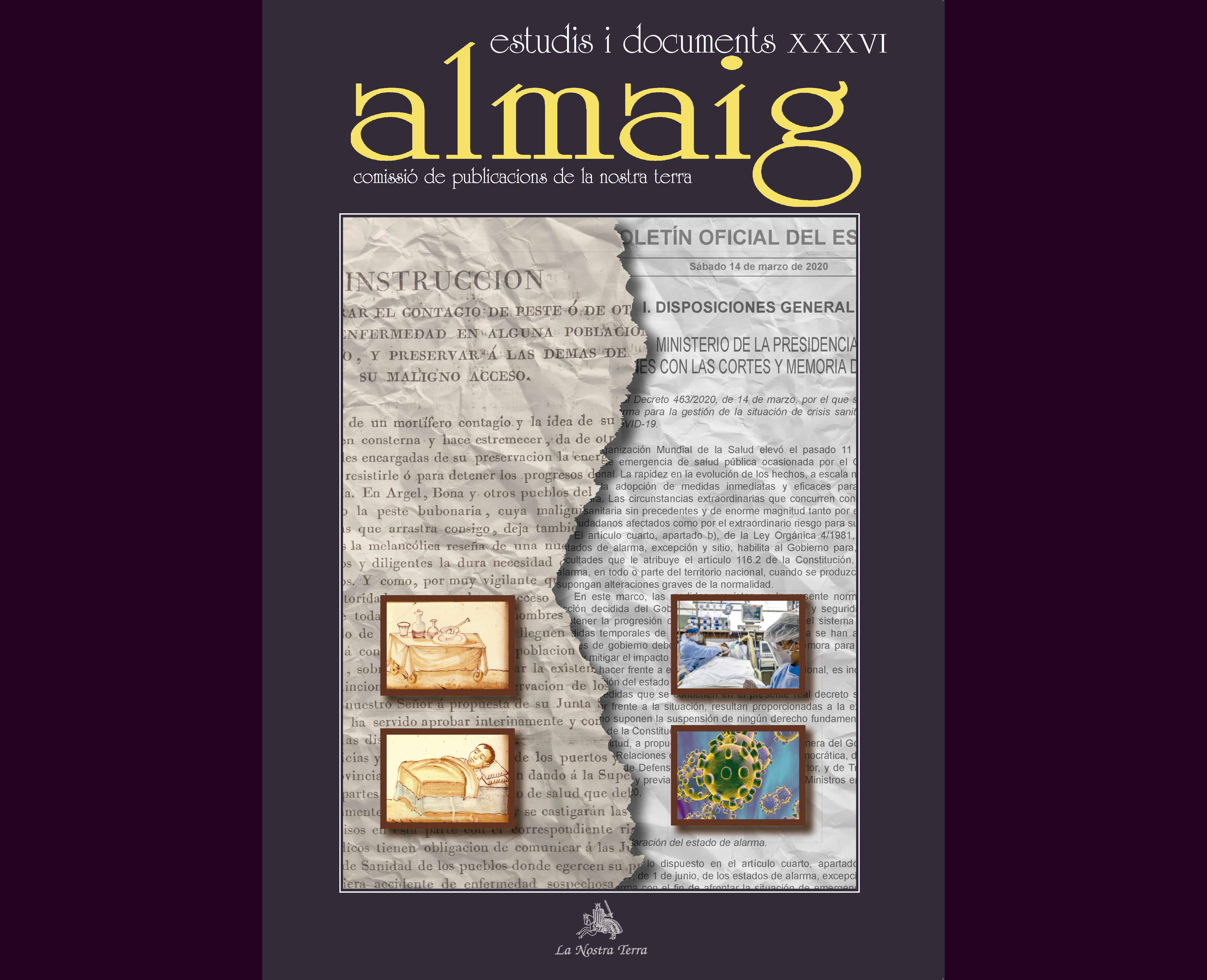 Portada de la revista Almaig