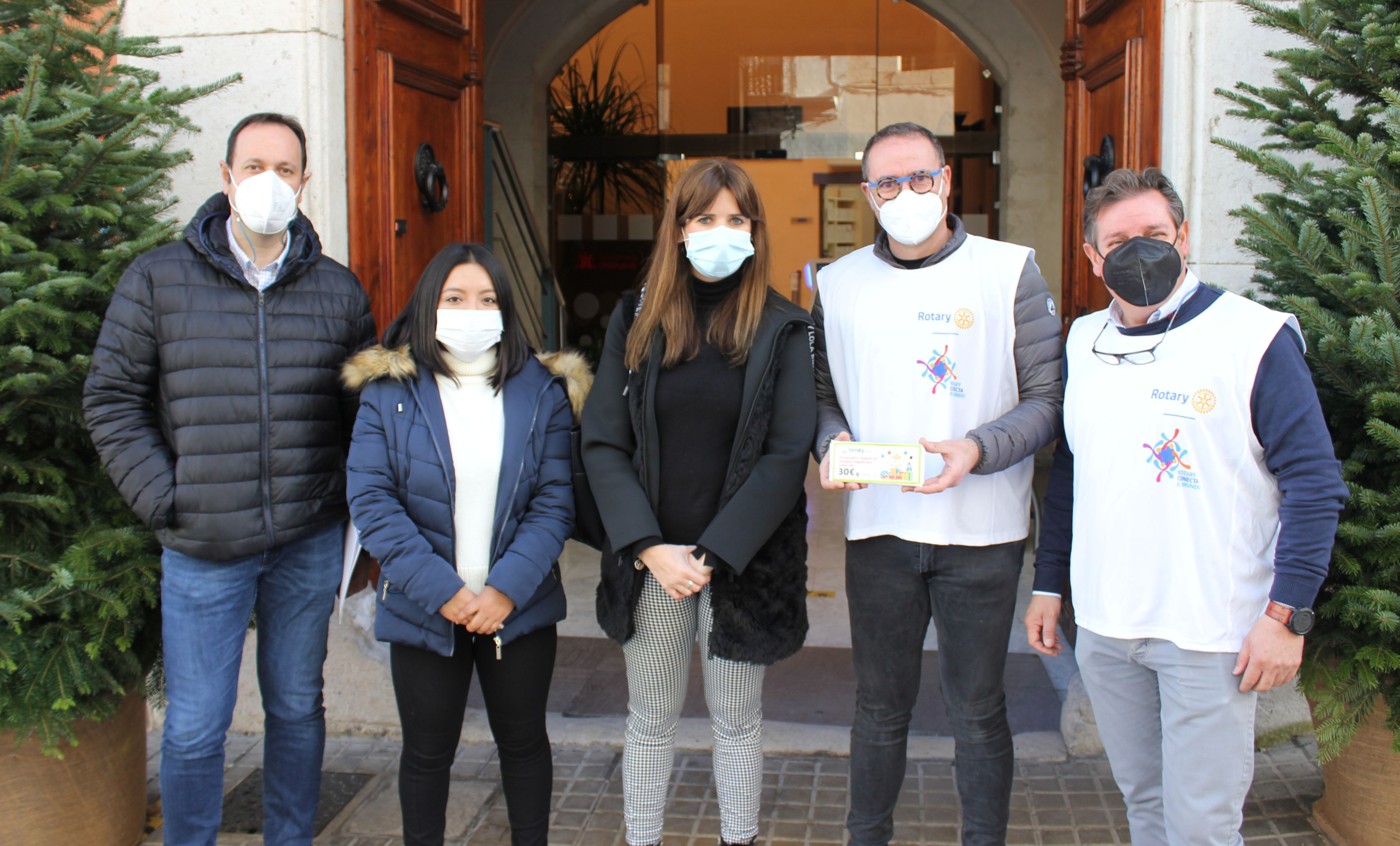 MIguel Colorado, Katty Ushiña, Paula Soler, Javier Cantó i Antonio Jiménez