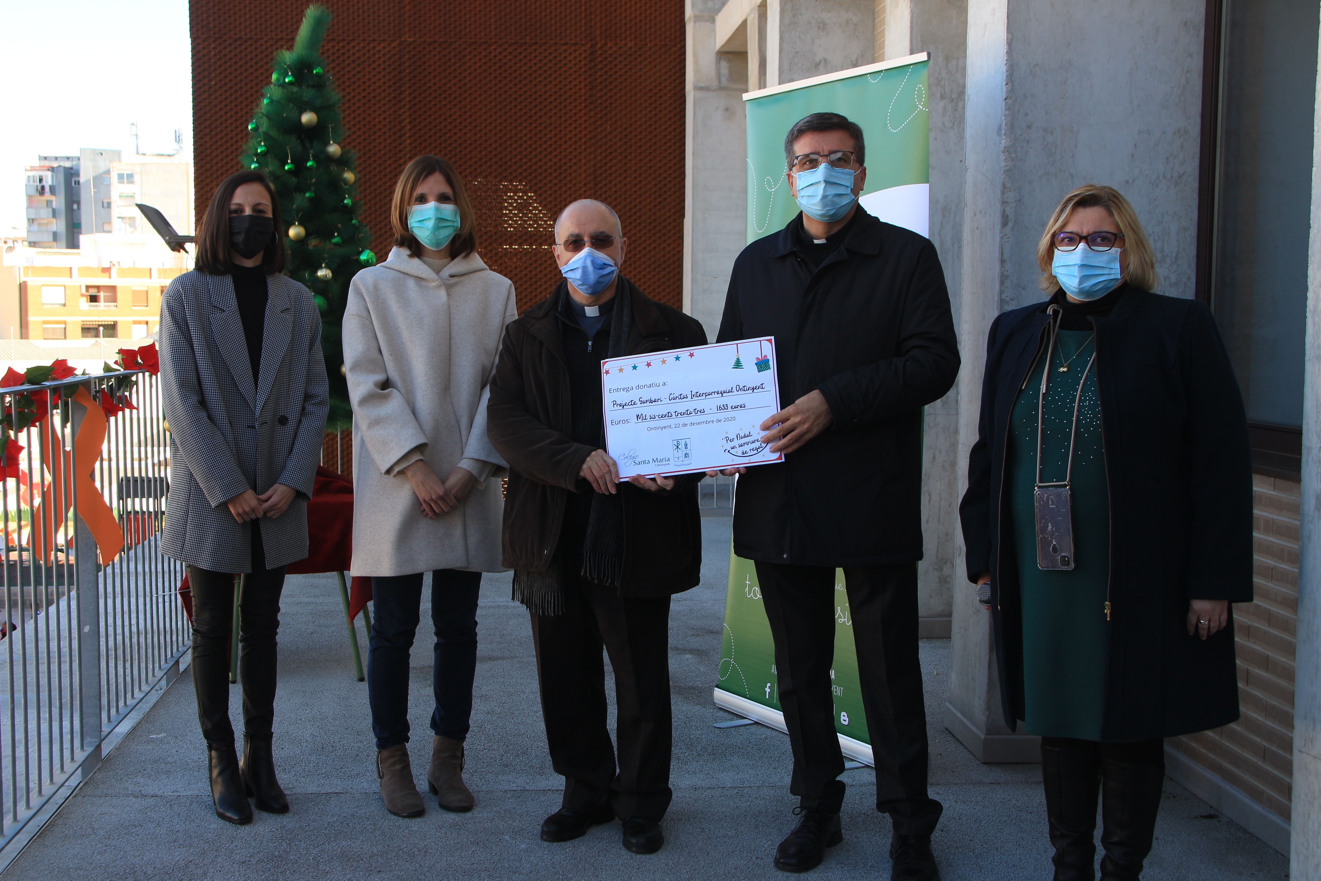 Entrega del cheque