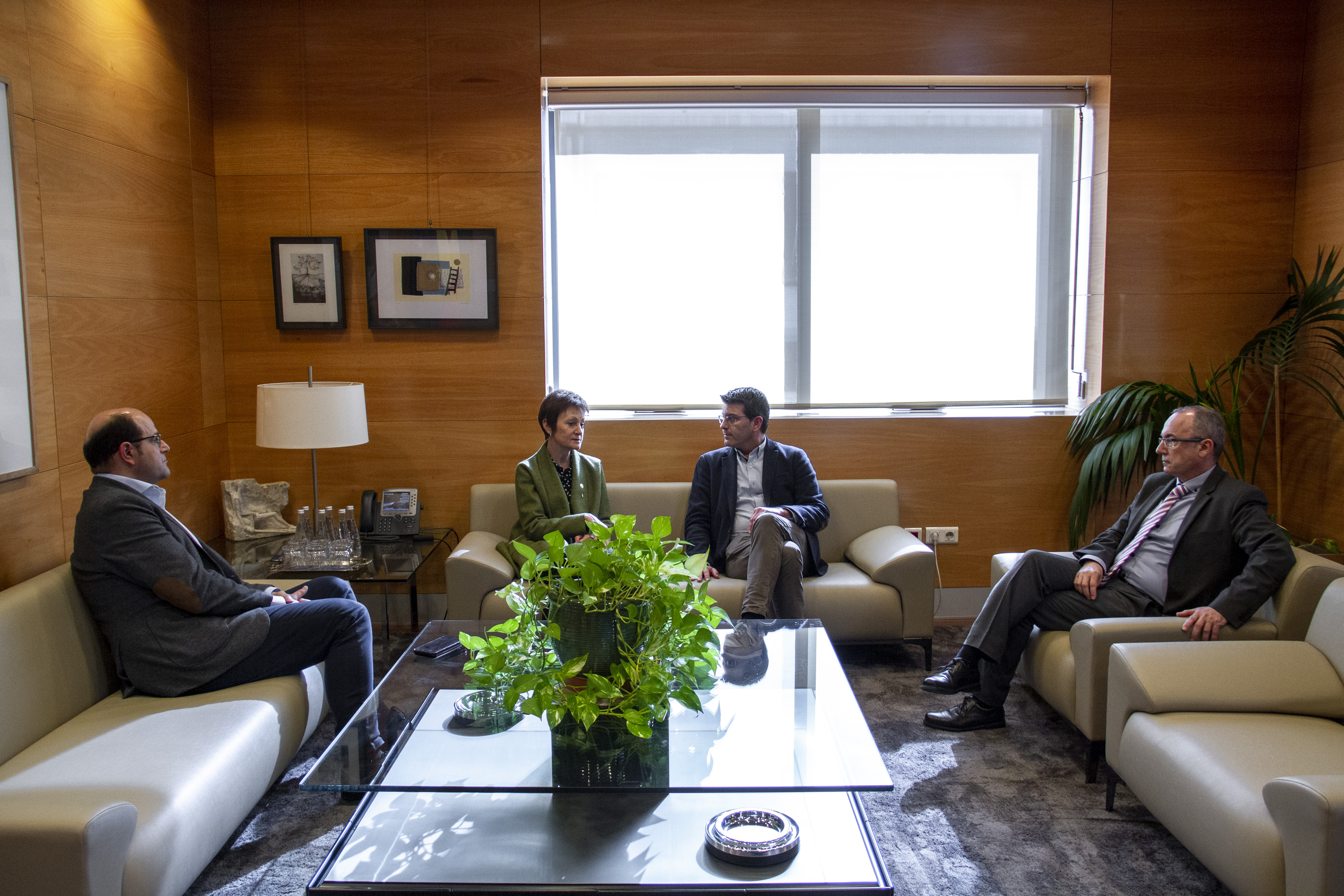 Ricard Gallego, Mavi Mestre, Jorge Rodríguez i Juan V. Climent