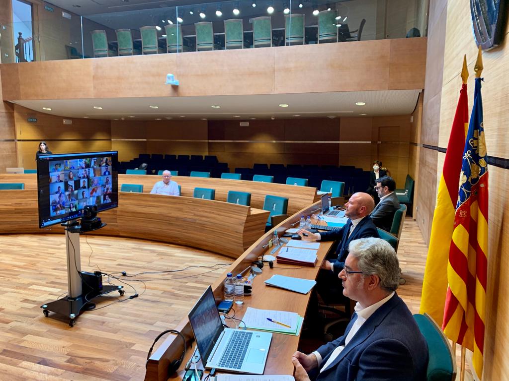 Pleno de la Diputación de Valencia