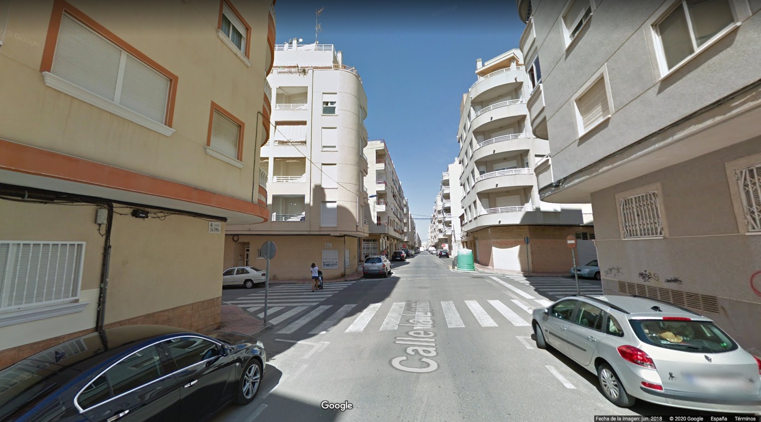 El carrer on van tindre lloc els fets