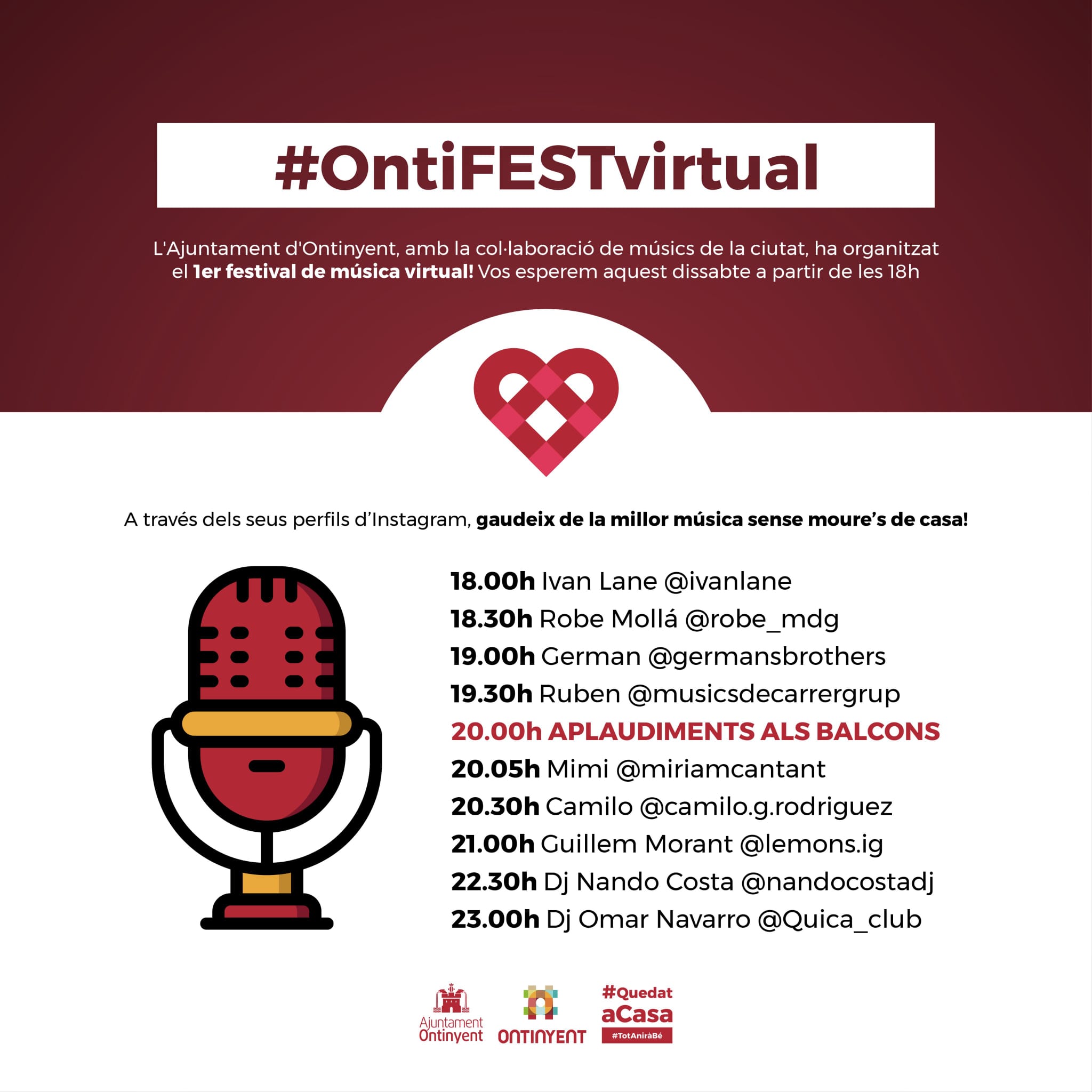 Cartell del OntiFestVirtual
