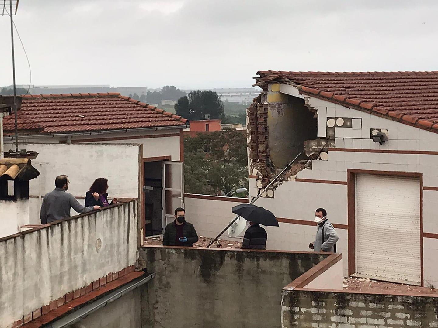 Así ha quedado la vivienda