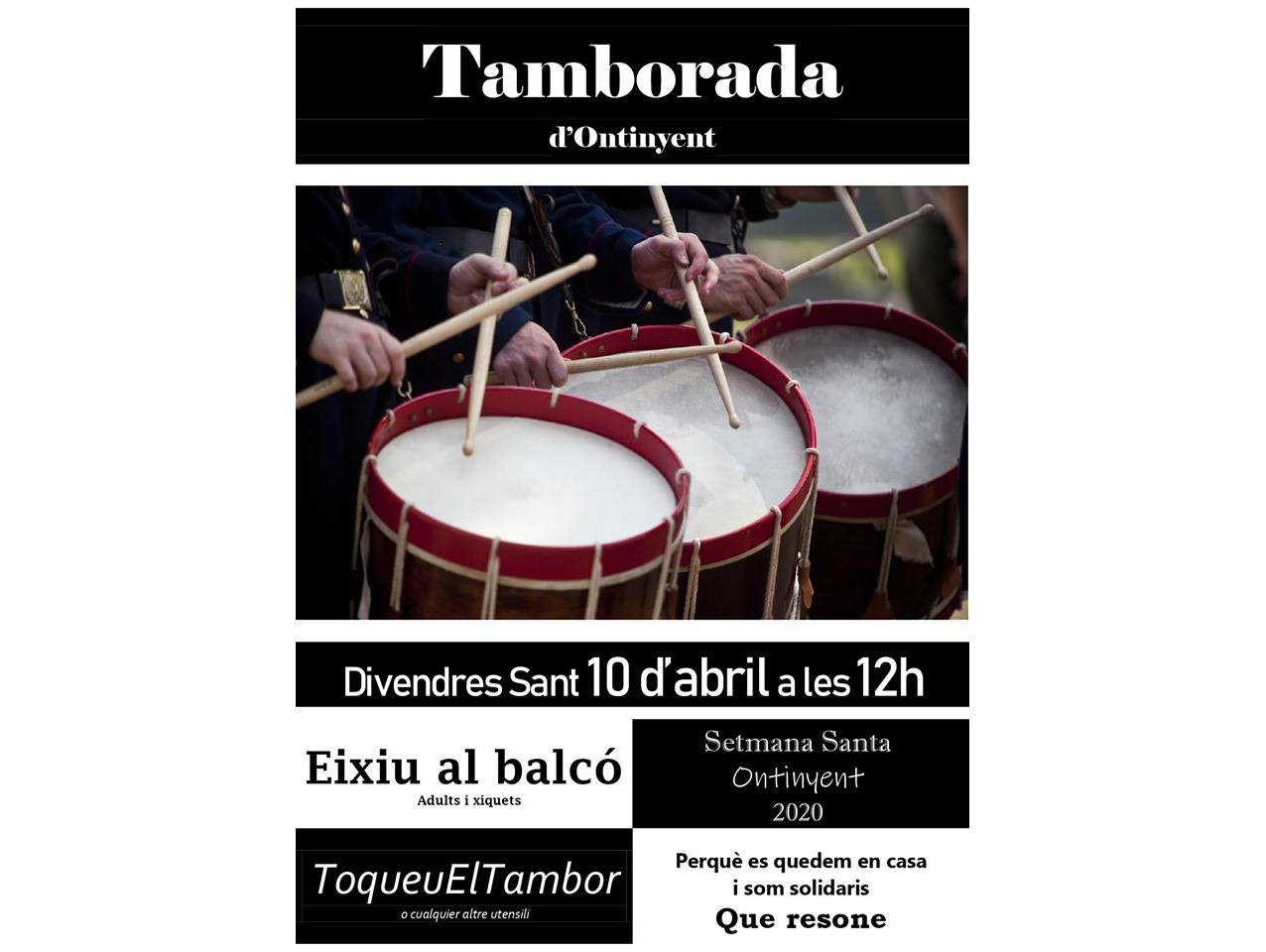 Cartell de la Tamborada