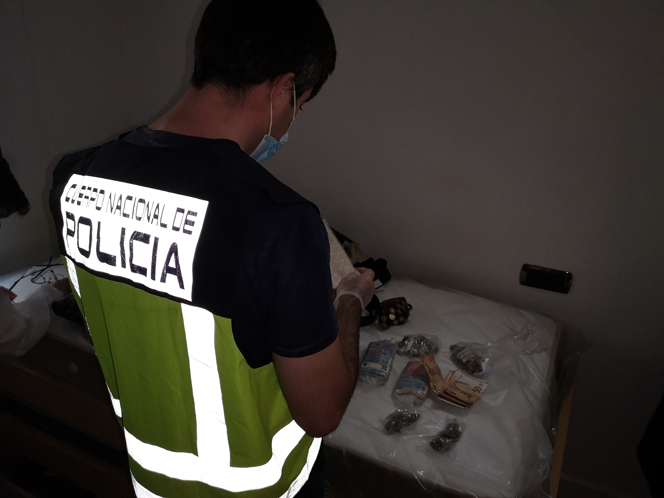 Imatge de l'actuació policial