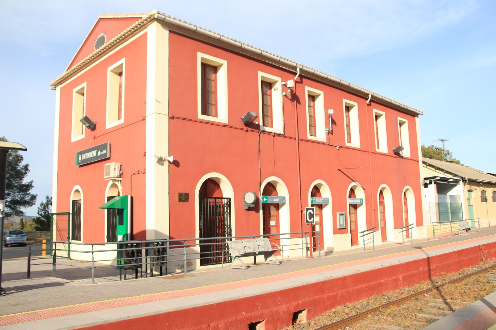 Estació de tren a Ontinyent