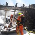 Incendio en un chalet de Bocairent