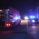 Incendi en una fàbrica del polígon El Pla