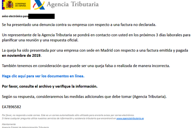 Si reps un email de l'Agència Tributària, molta atenció!